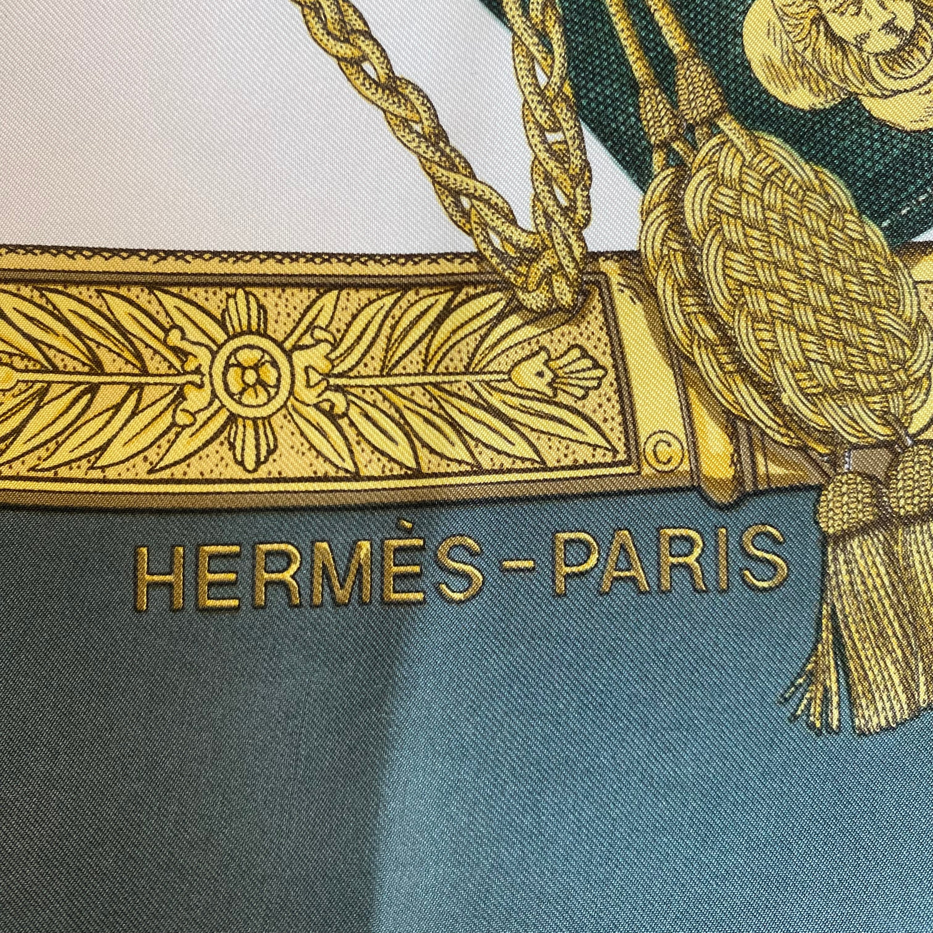 Hermès Grand Uniforme Silk Scarf
