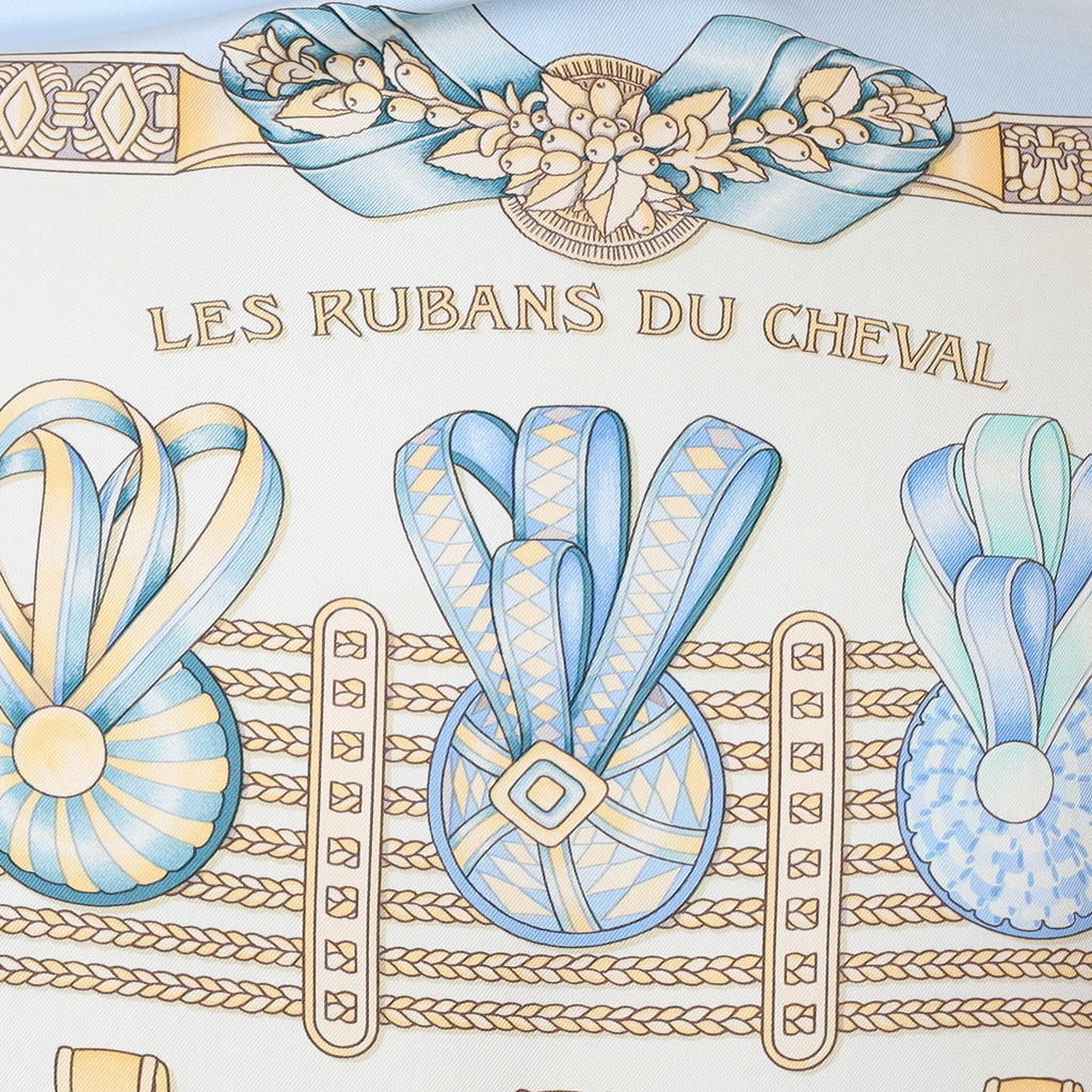 Hermès Les Rubans du Cheval Silk Scarf