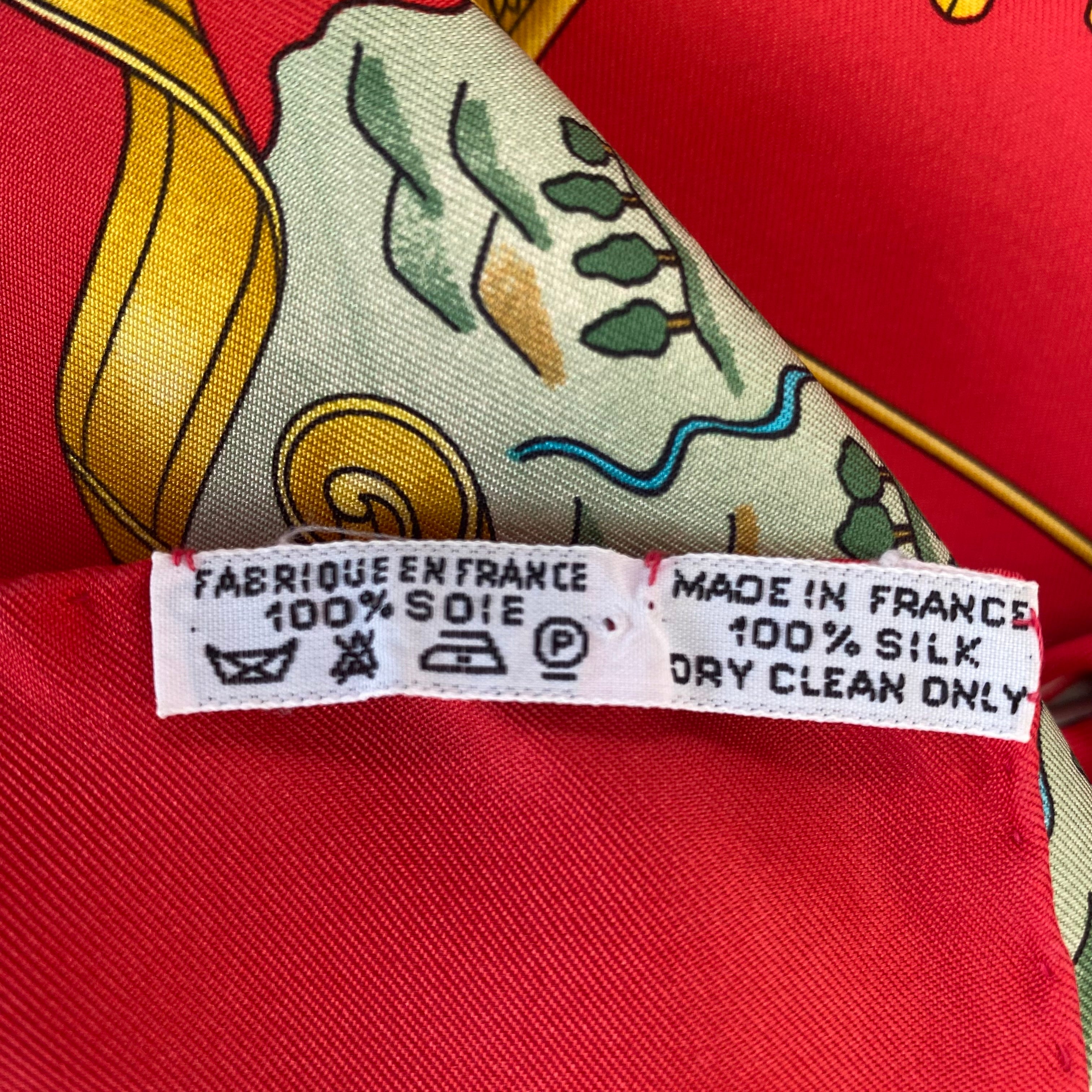 Hermès Voles De Lumiere Silk Scarf