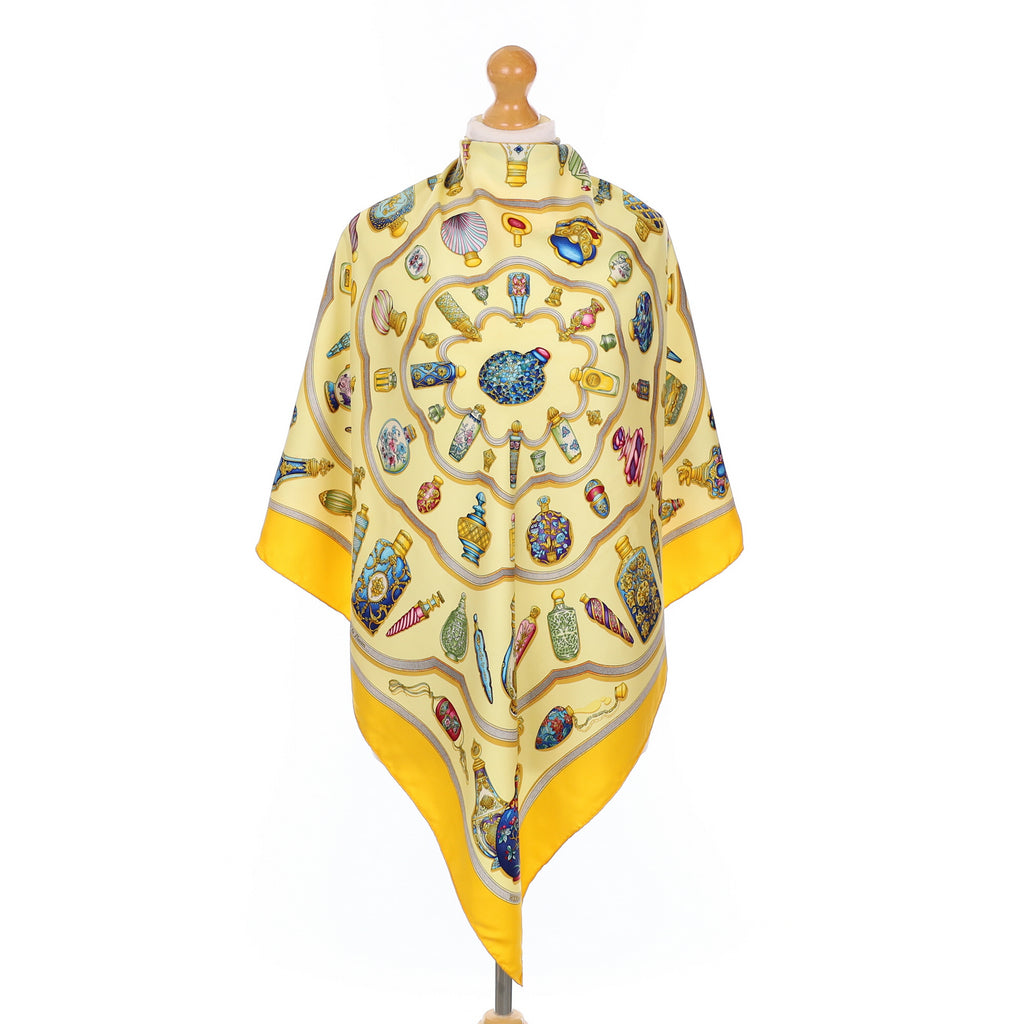 Hermès Qu ‘importe Le Flacon Silk Scarf