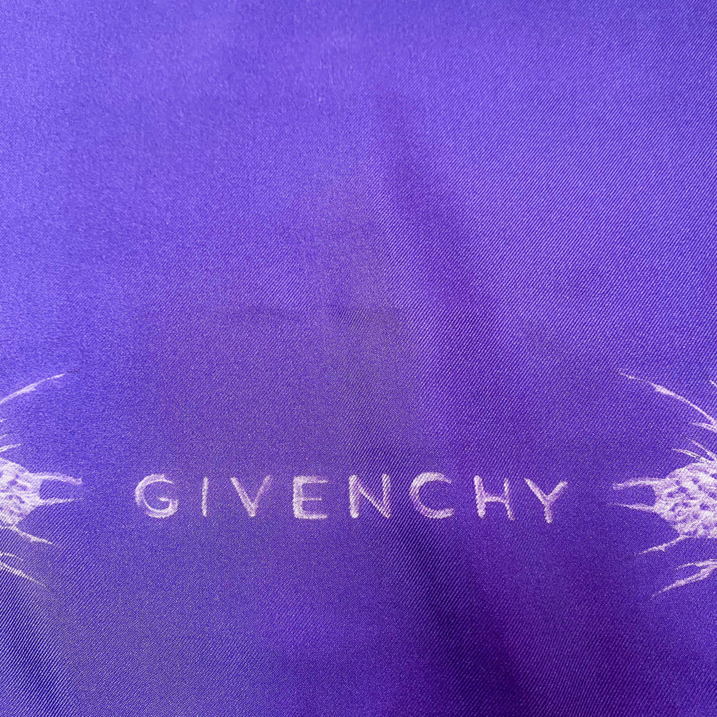 Immaculate Givenchy Designer Silk Scarf