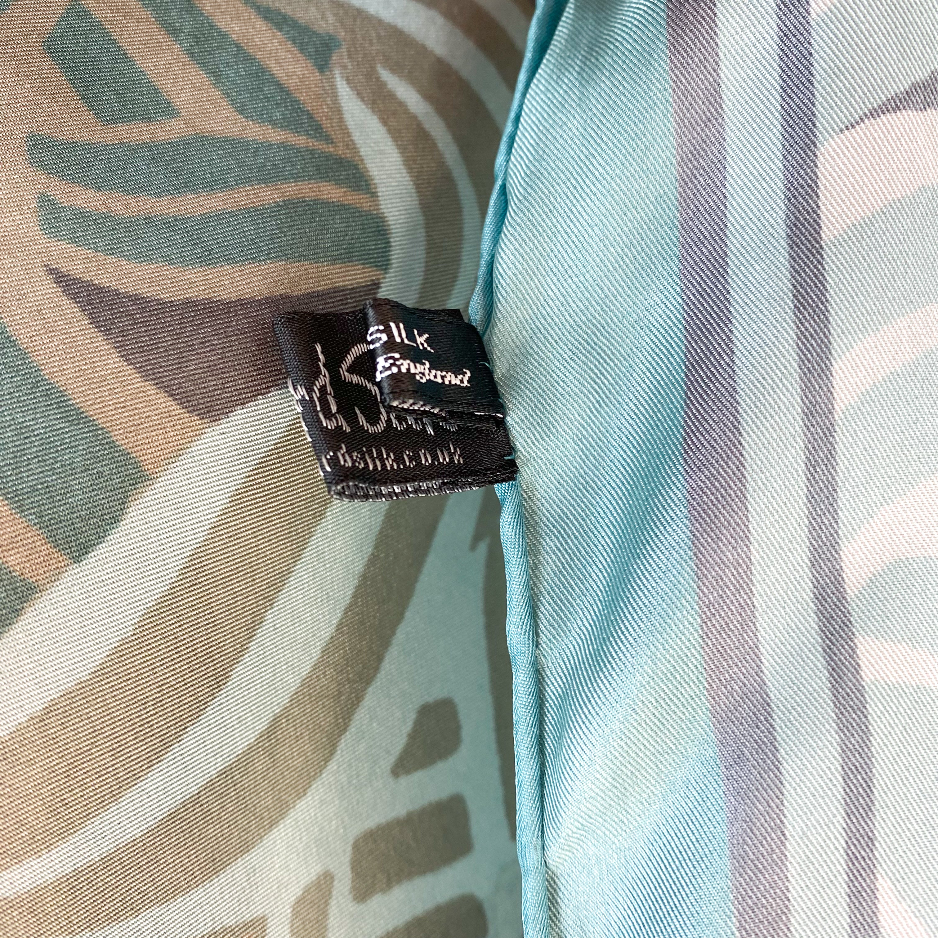 Beckford Floral Silk Scarf