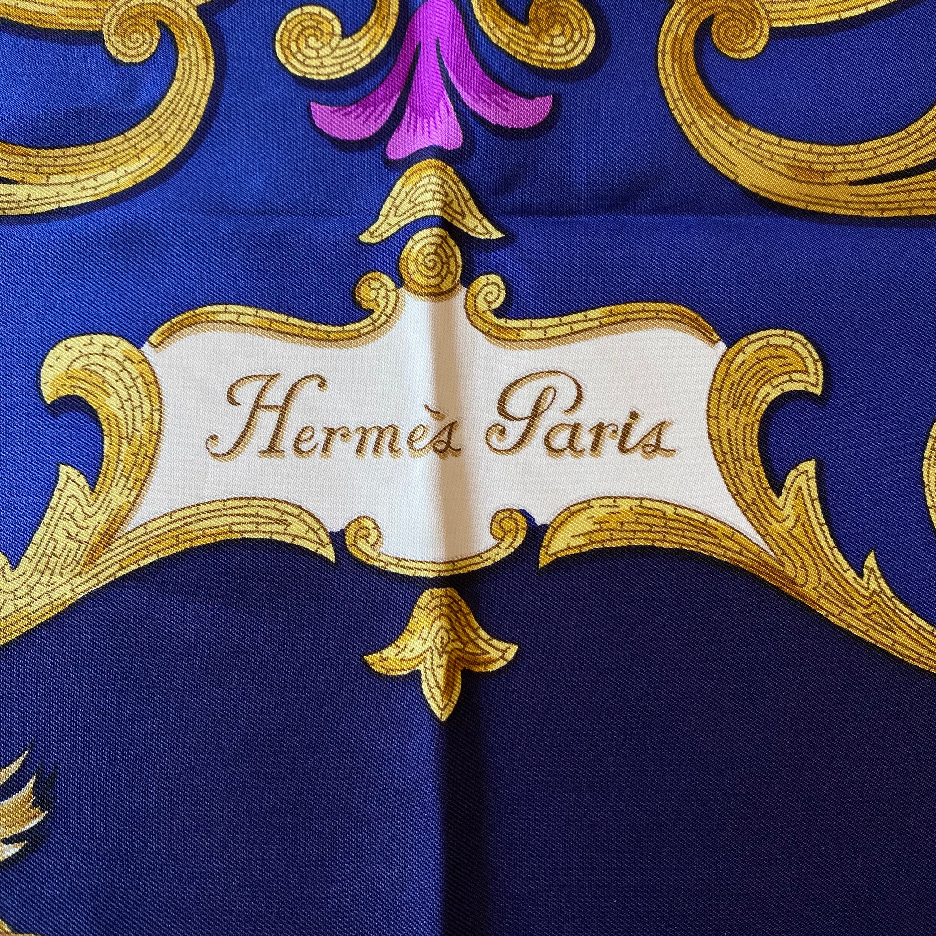 Hermès Cheval Turc Silk Scarf