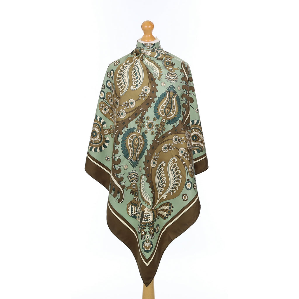 Hermès Skyros Silk Scarf