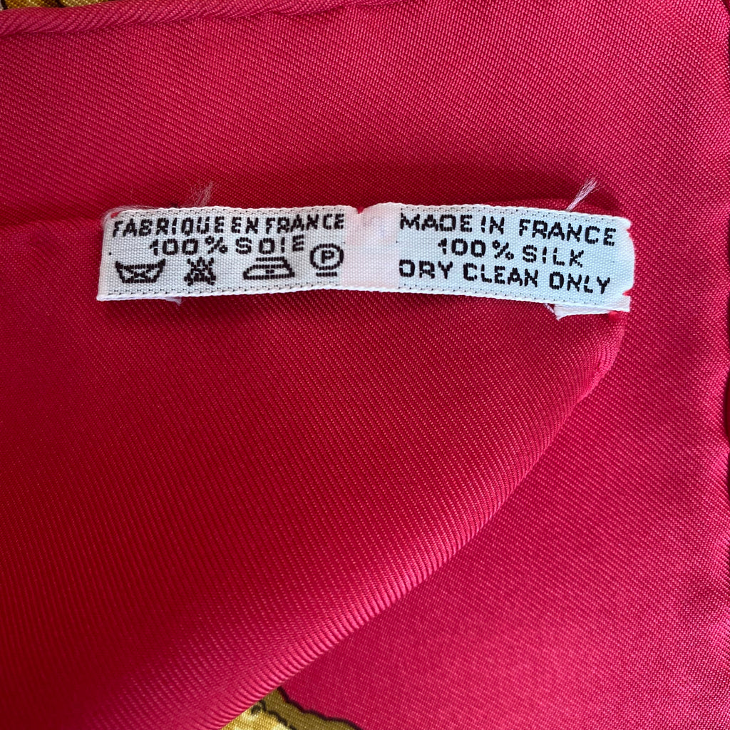 Hermès Les Cavaliers D’or Silk Scarf