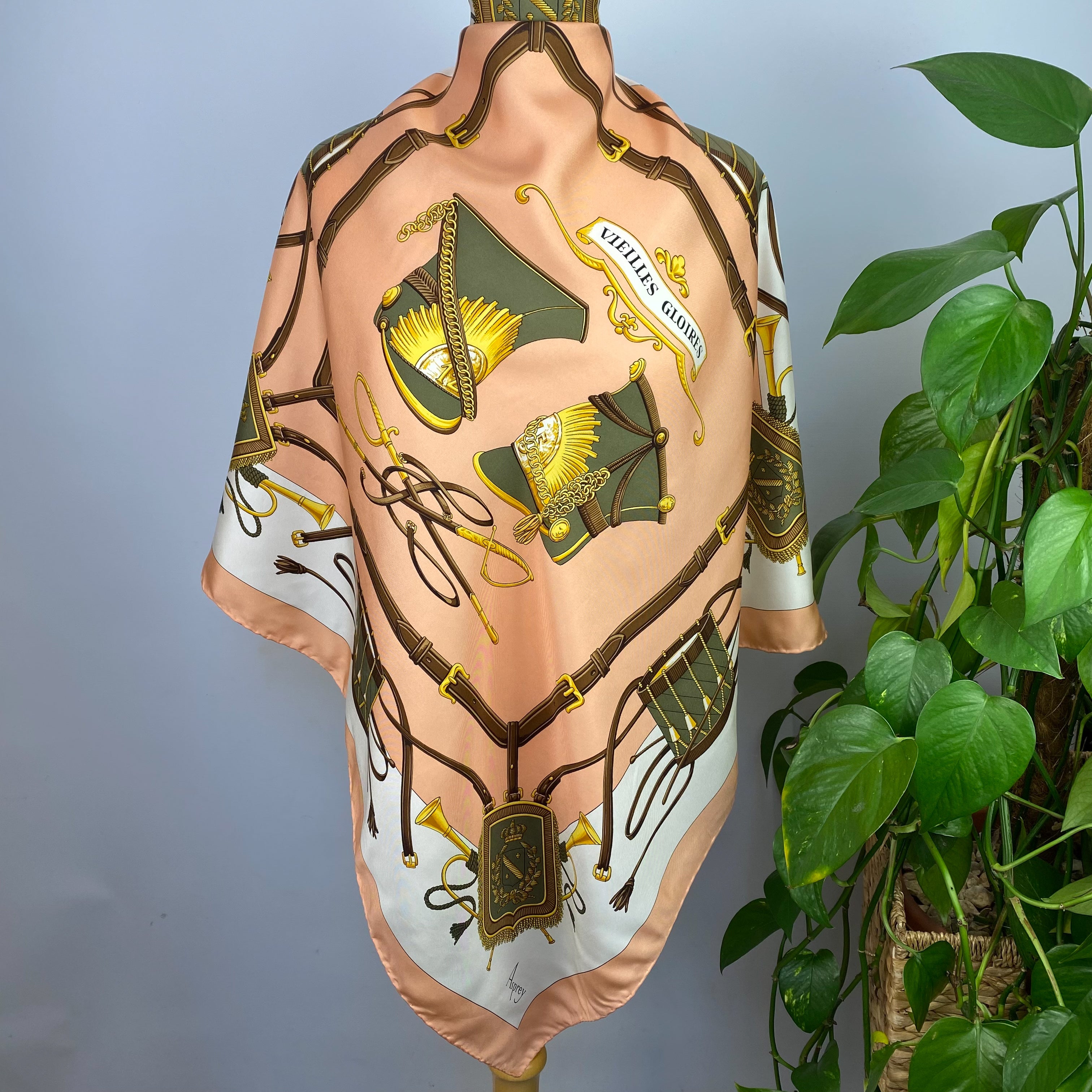 Asprey Designer Silk Scarf