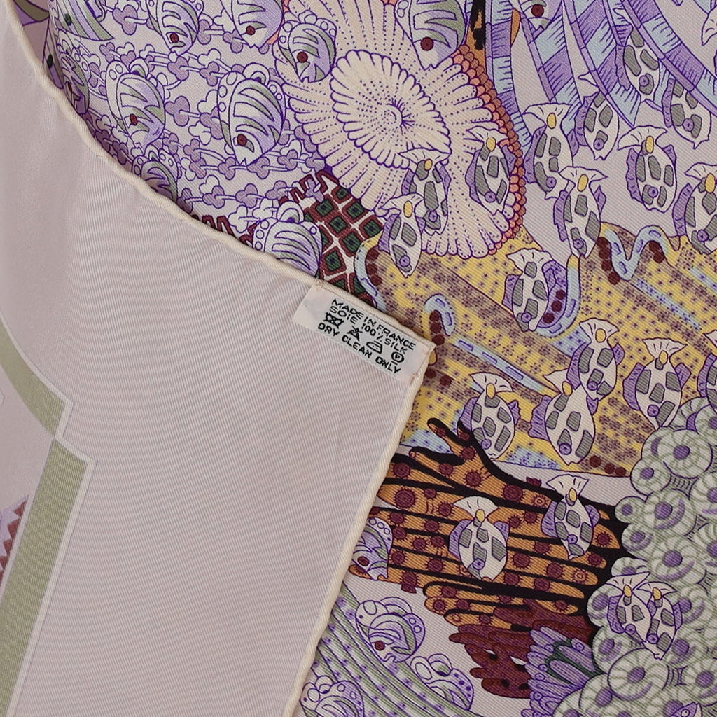 Hermès Rencontre Océane Silk Scarf