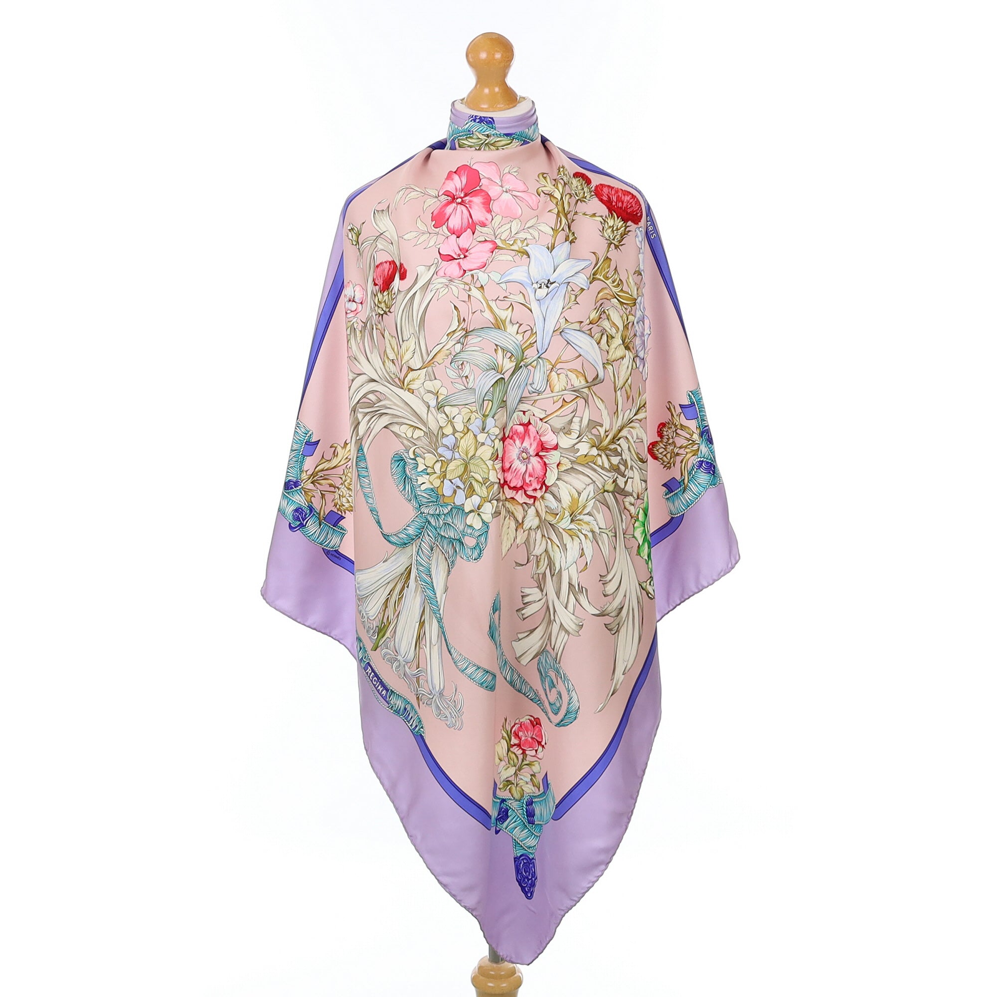 Hermès Regina Vintage Silk Scarf