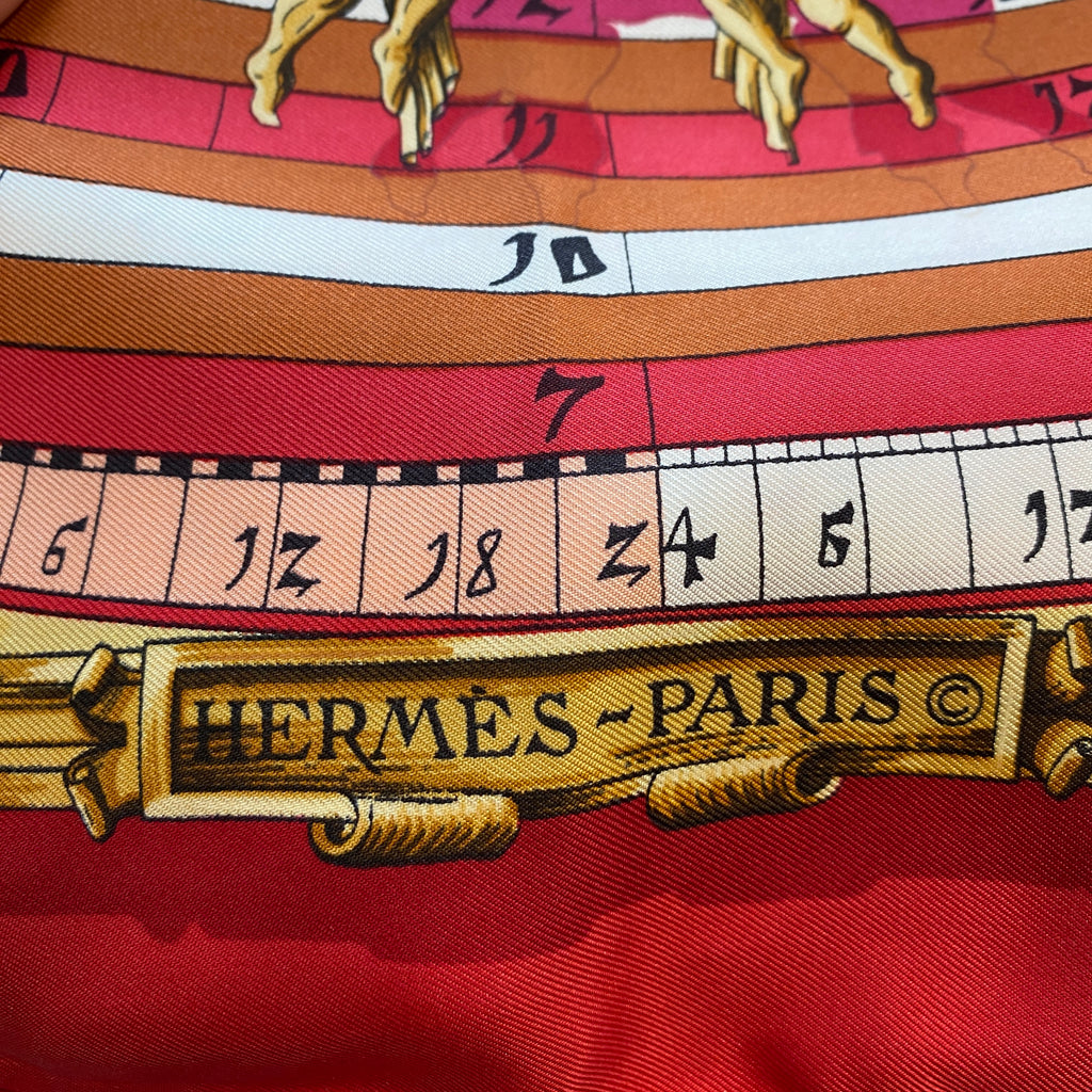 Hermès Dies et Hore Astrologie Silk Scarf