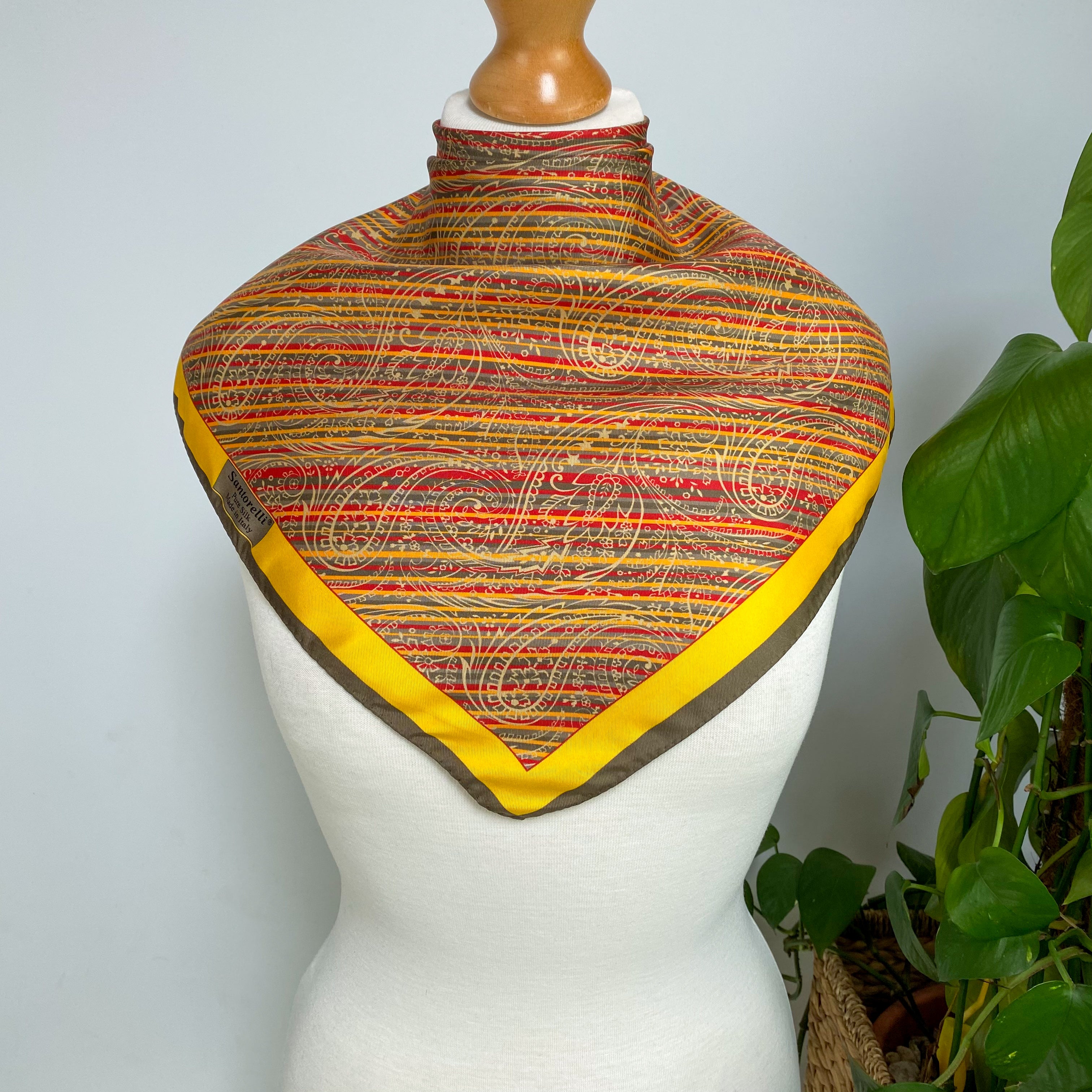 Santorelli Italian Silk Scarf