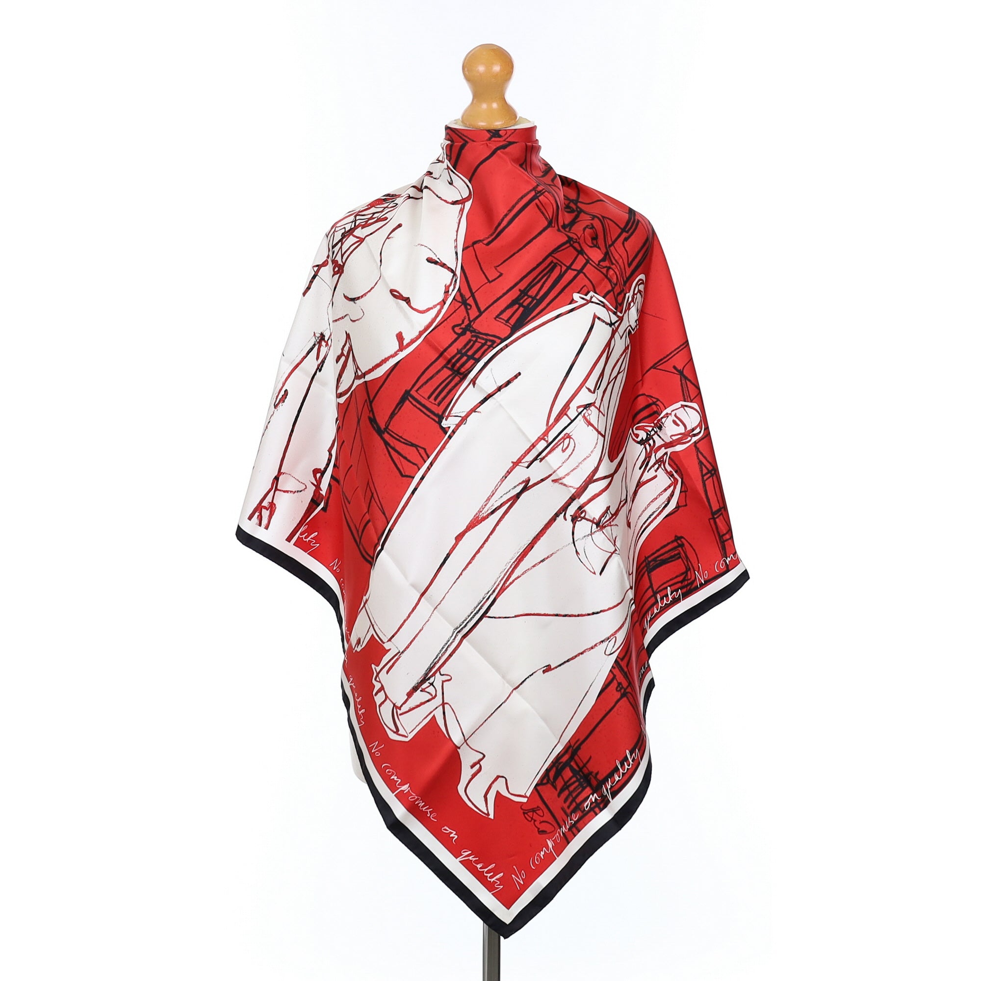 Brand New Boxed Kiton Silk Scarf