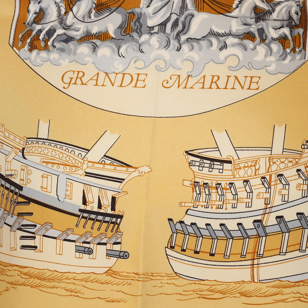 Hermès Grande Marine Silk Scarf