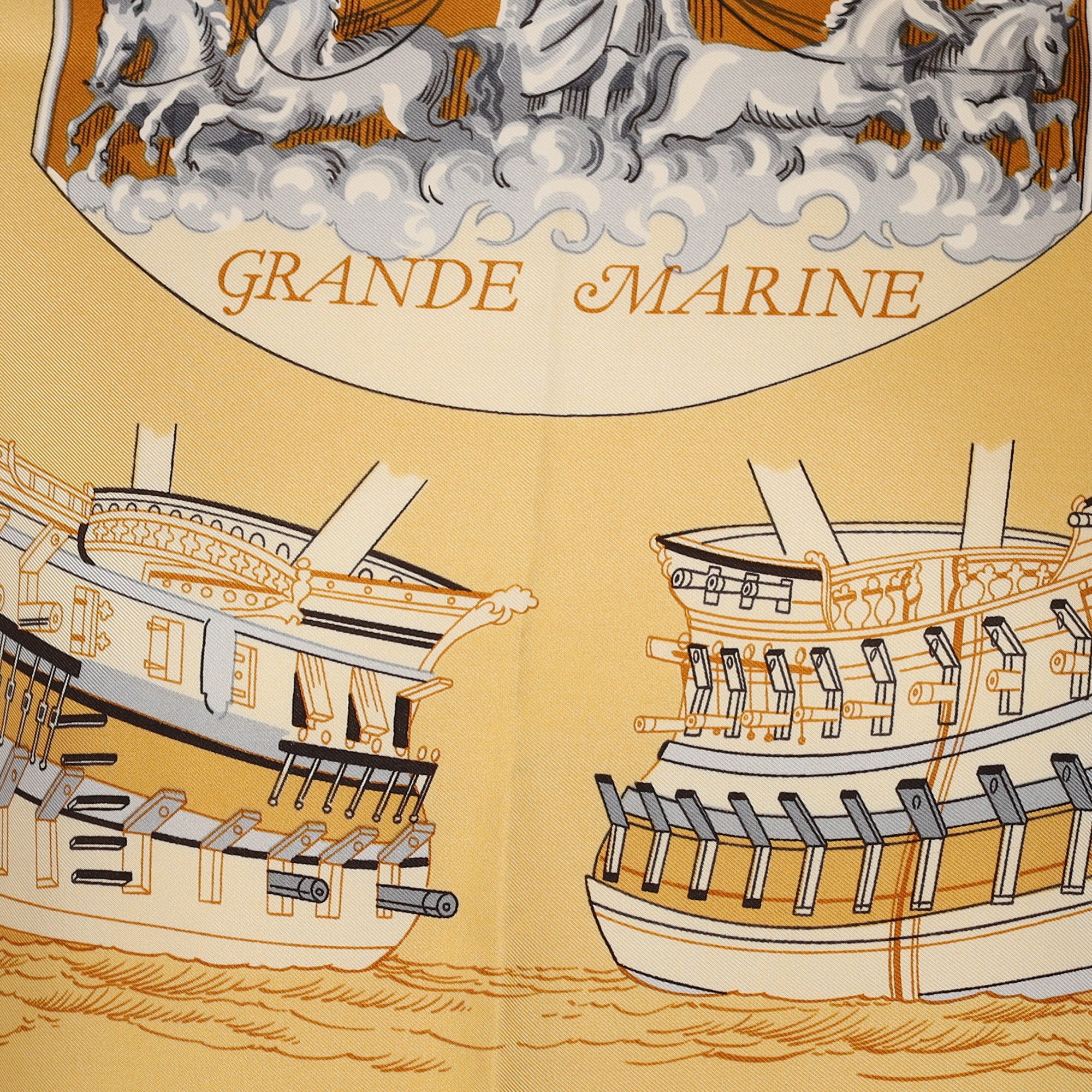 Hermès Grande Marine Silk Scarf