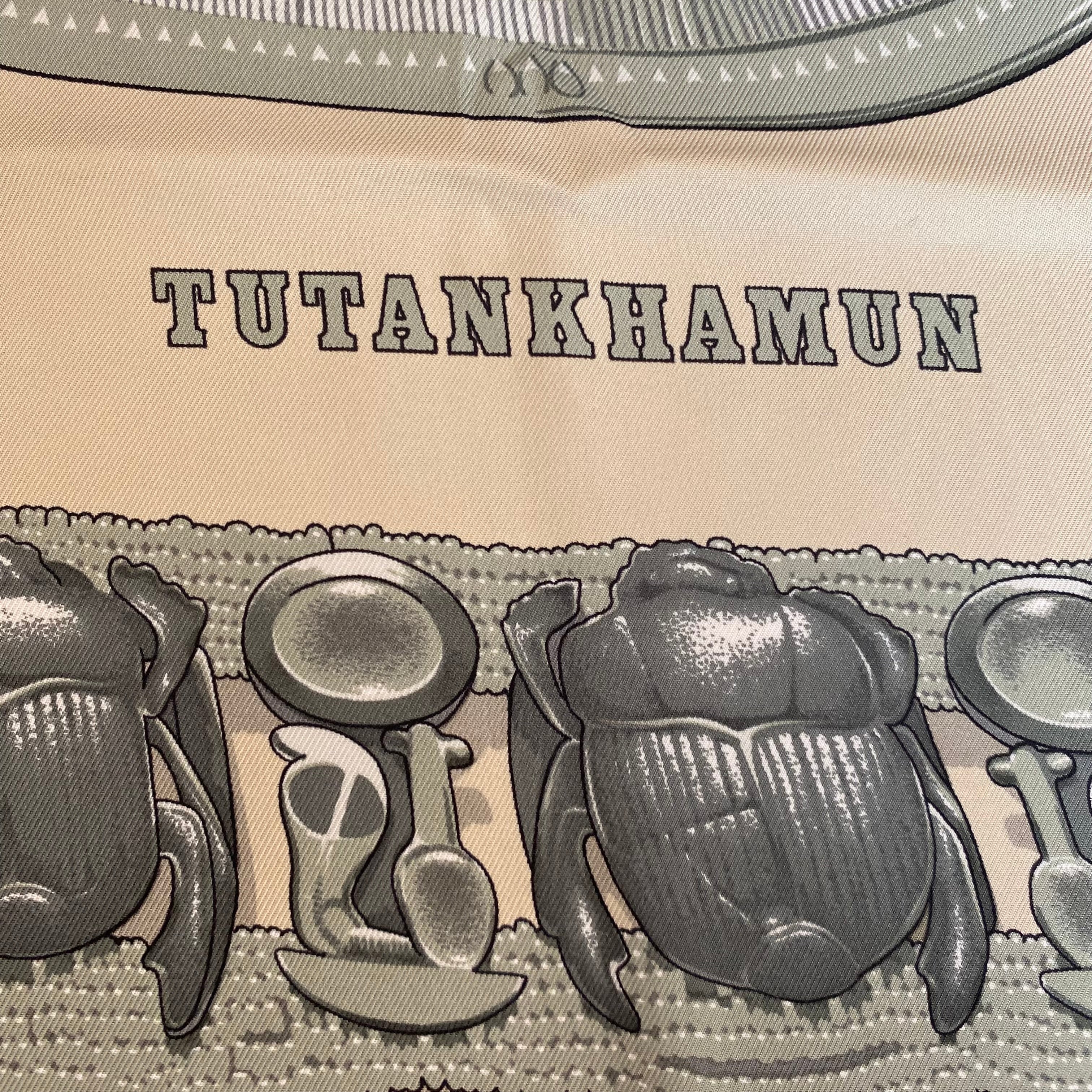 Hermès Tatankhamun Silk Scarf