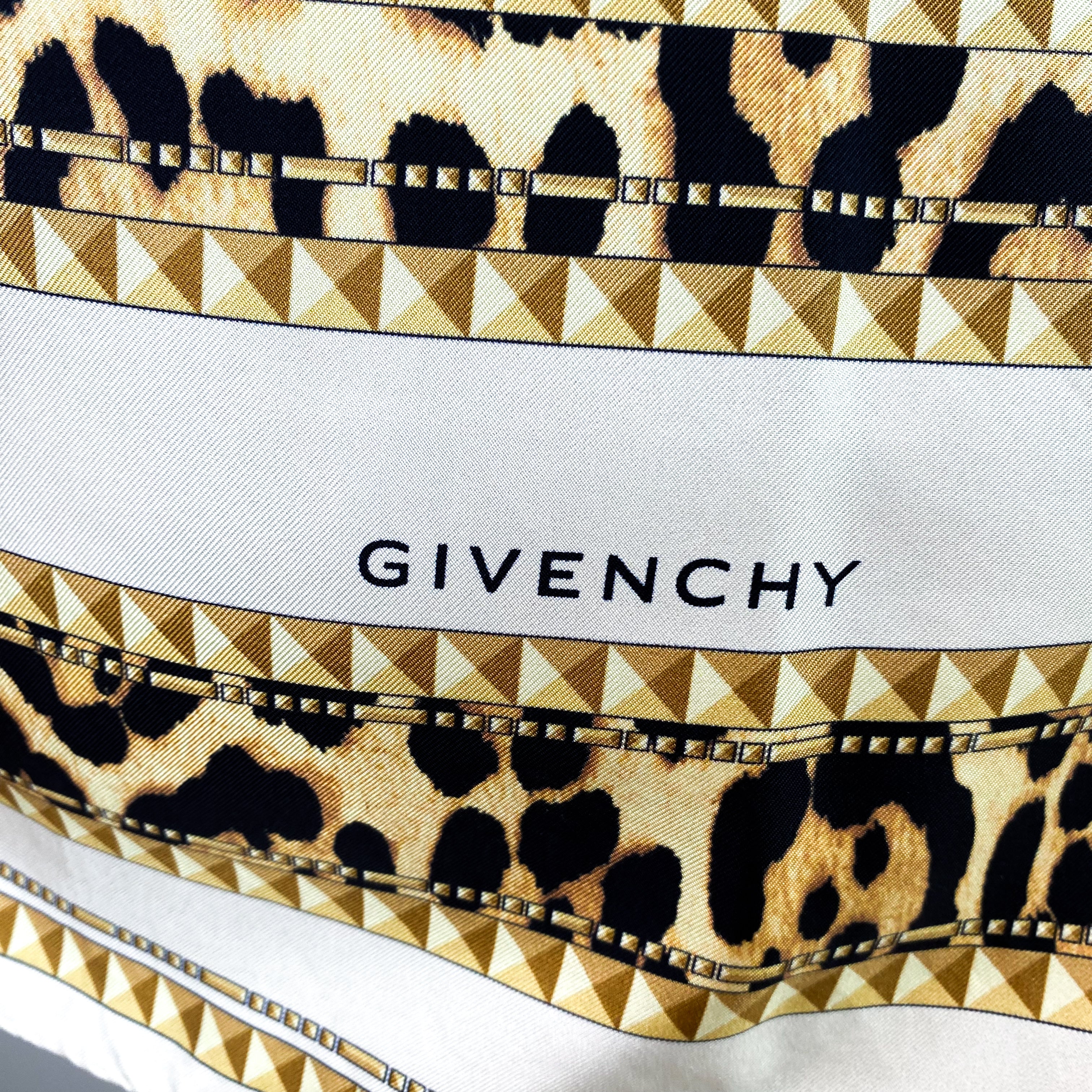 Givenchy Designer Silk Scarf