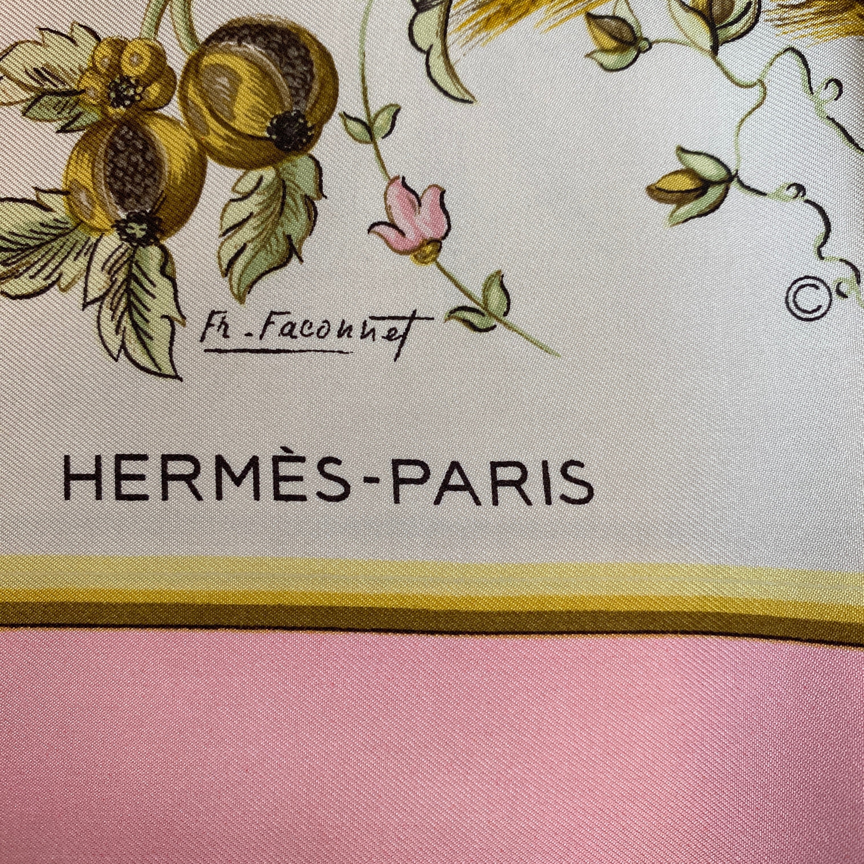 Hermès Cerès Silk Scarf