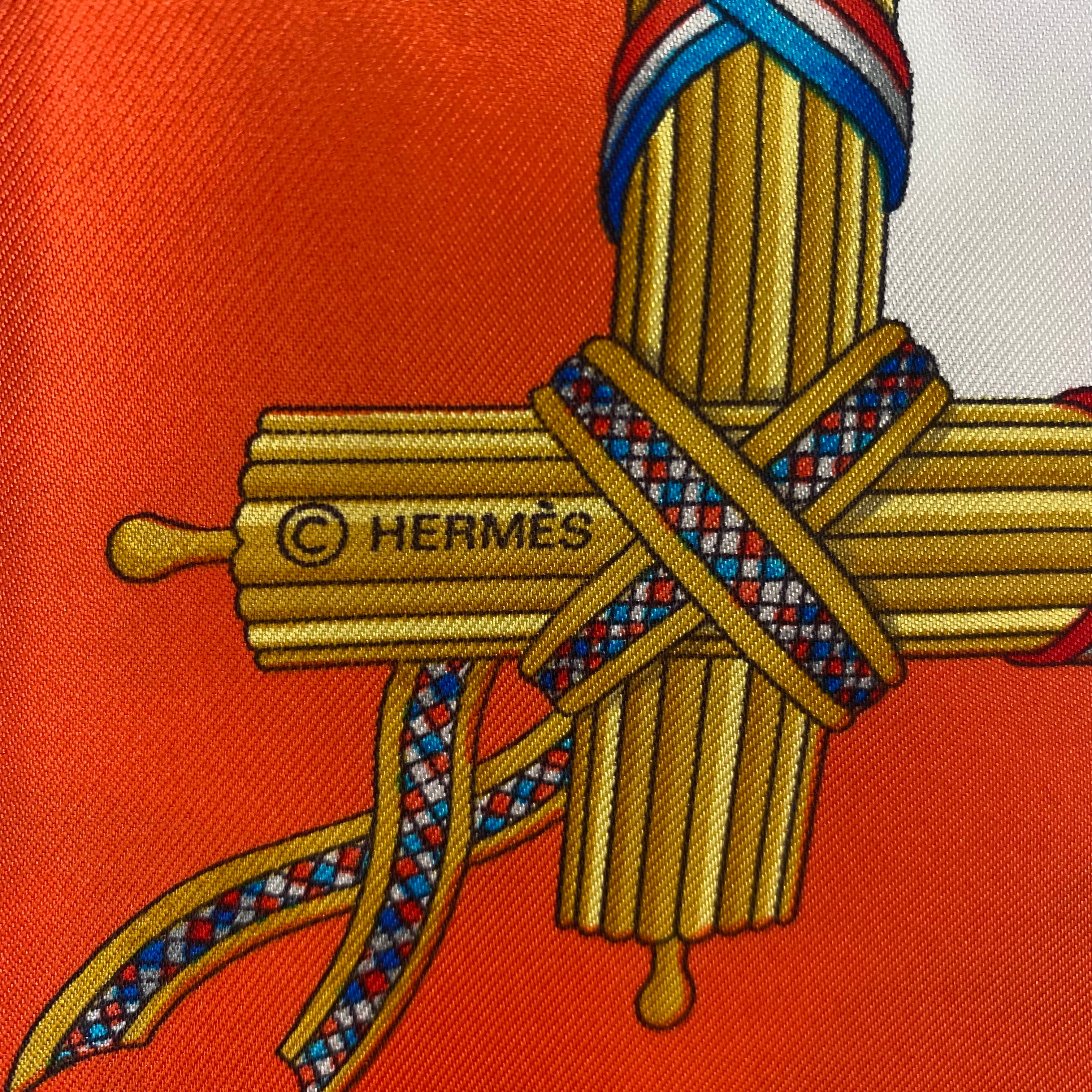 Boxed Hermes Liberte Egalite 1988 Designer Silk Scarf