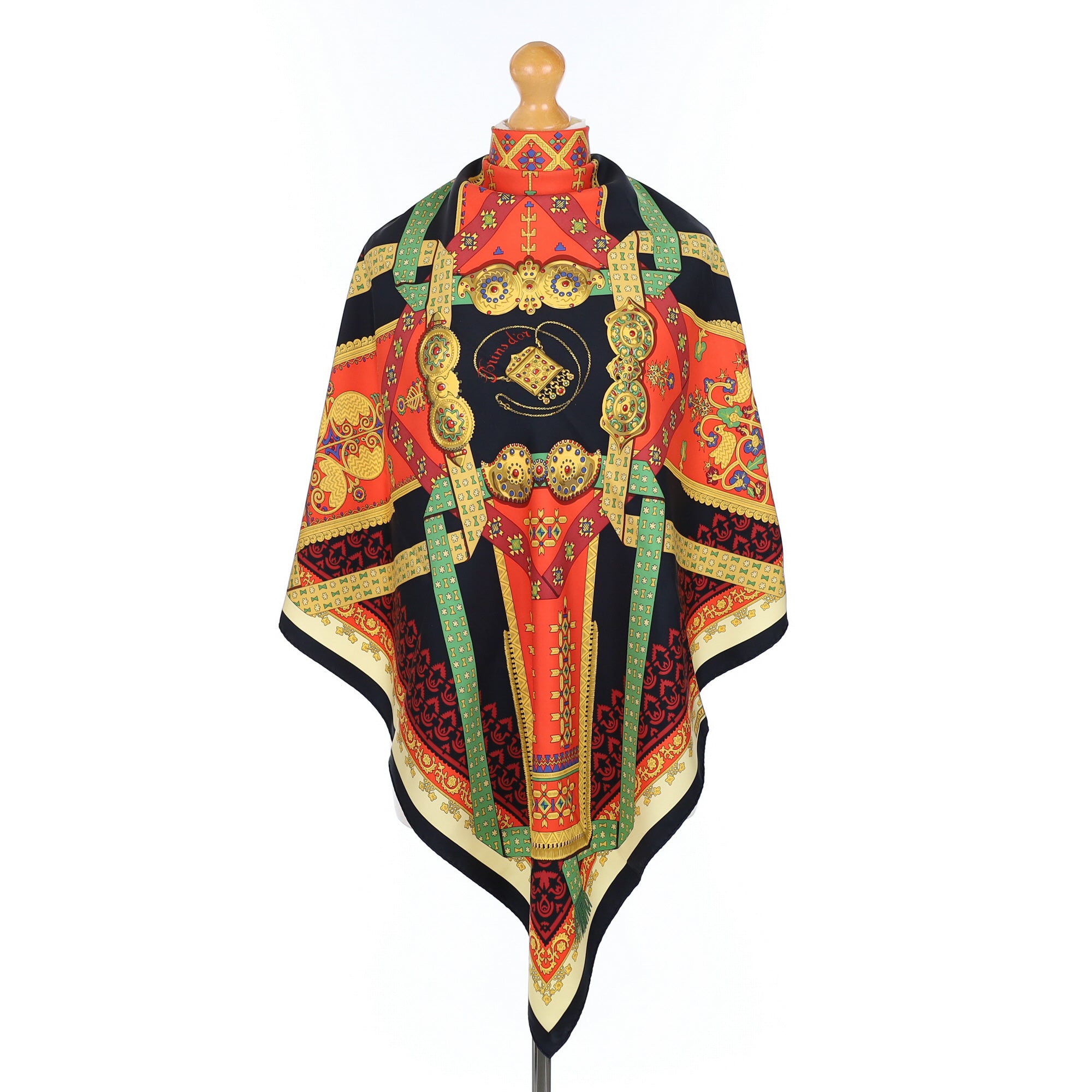 Hermès Brins D’Or Silk Scarf Quite Rare