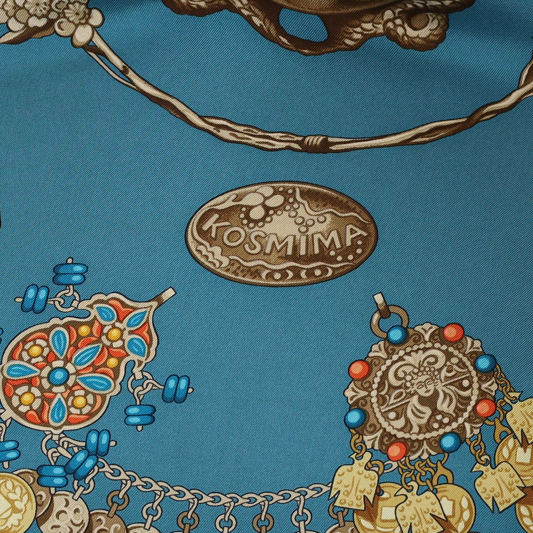 Hermès Kosmima Vintage Silk Scarf Quite Rare