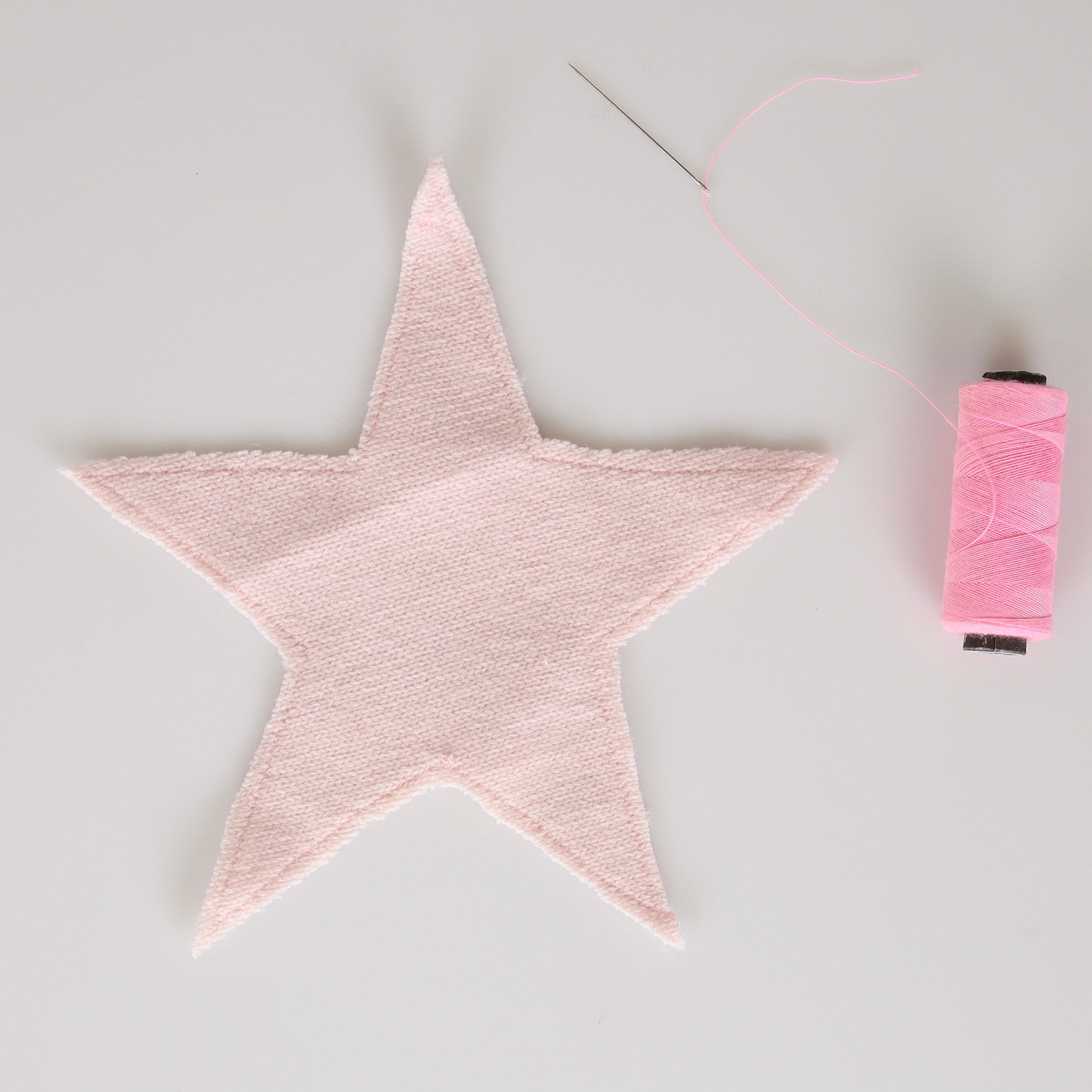 Large Ice Pink Star Elbow Patch