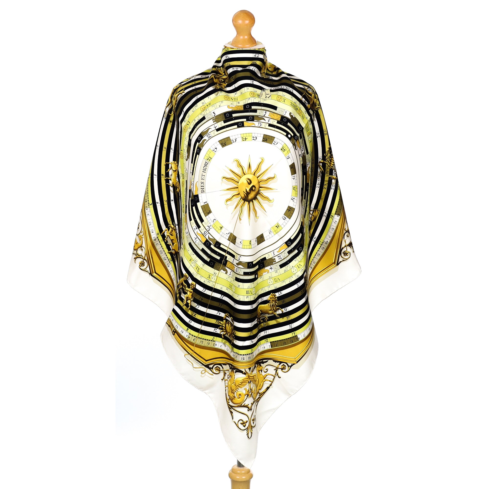 Hermès Dies et Hore Astrologie Silk Scarf
