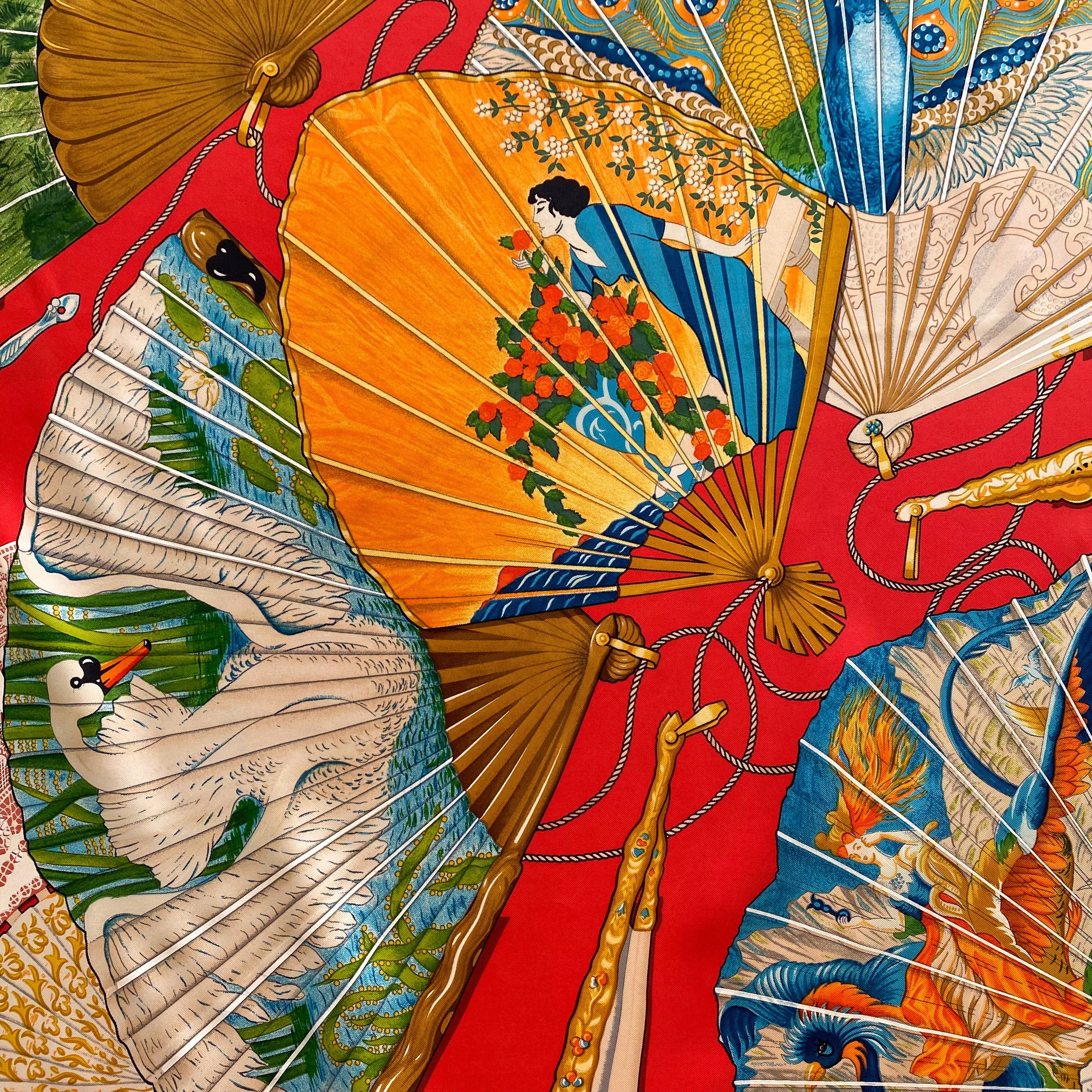 Hermès Brise De Charme Silk Scarf