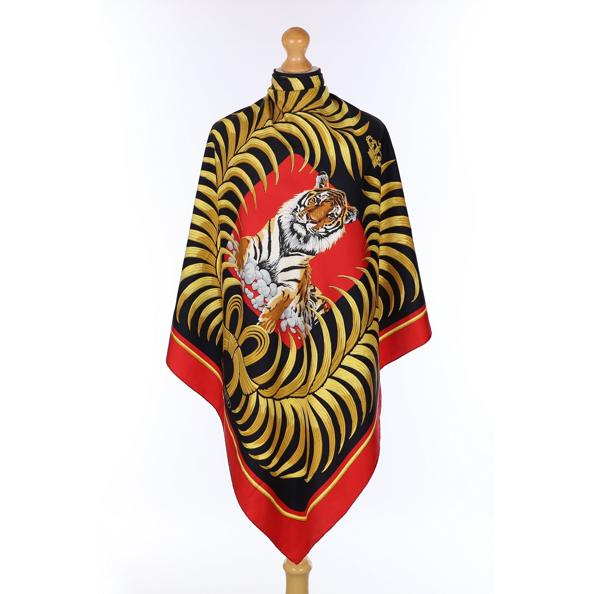 Hermès Tigre Royal Silk Scarf