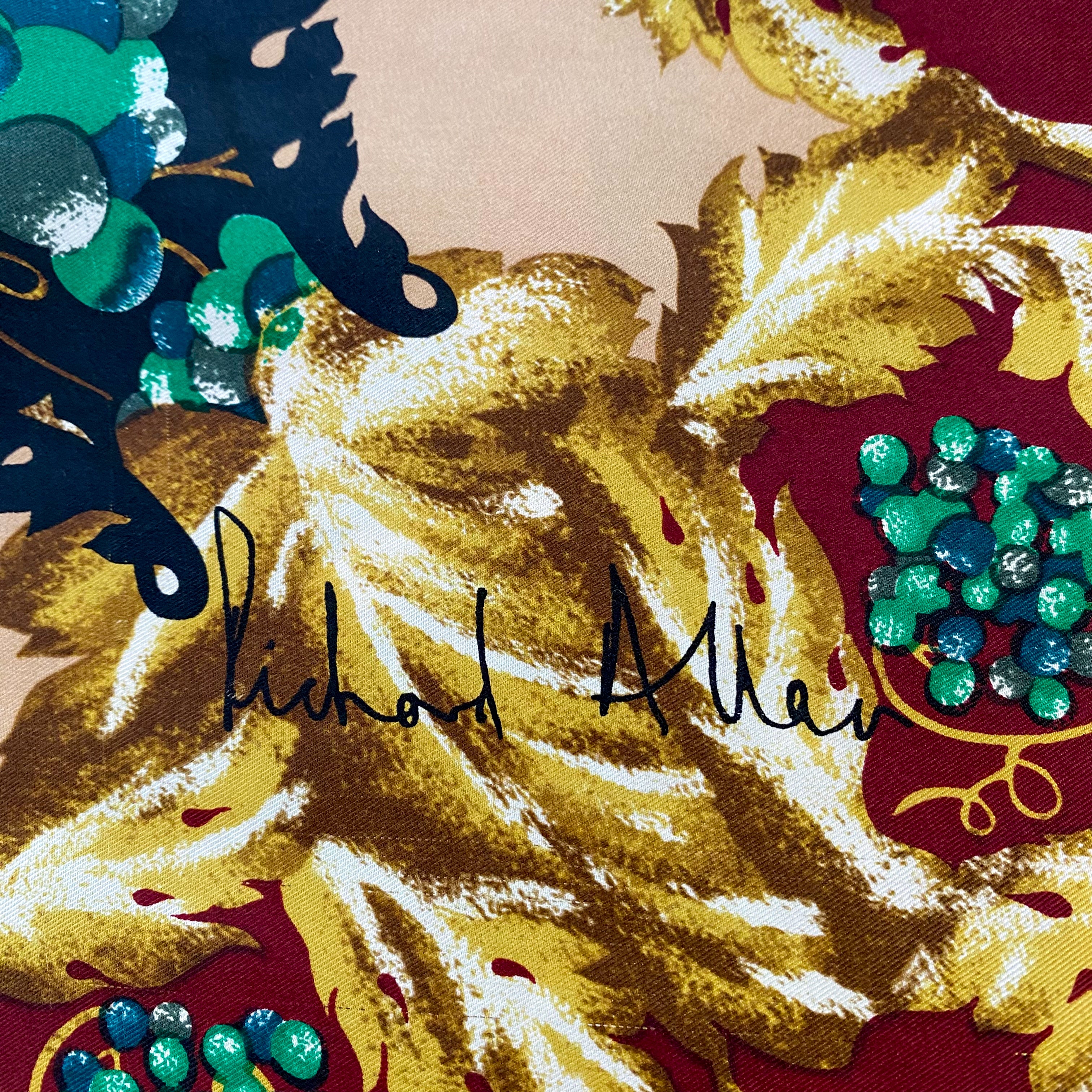 Richard Allan Designer Silk Scarf