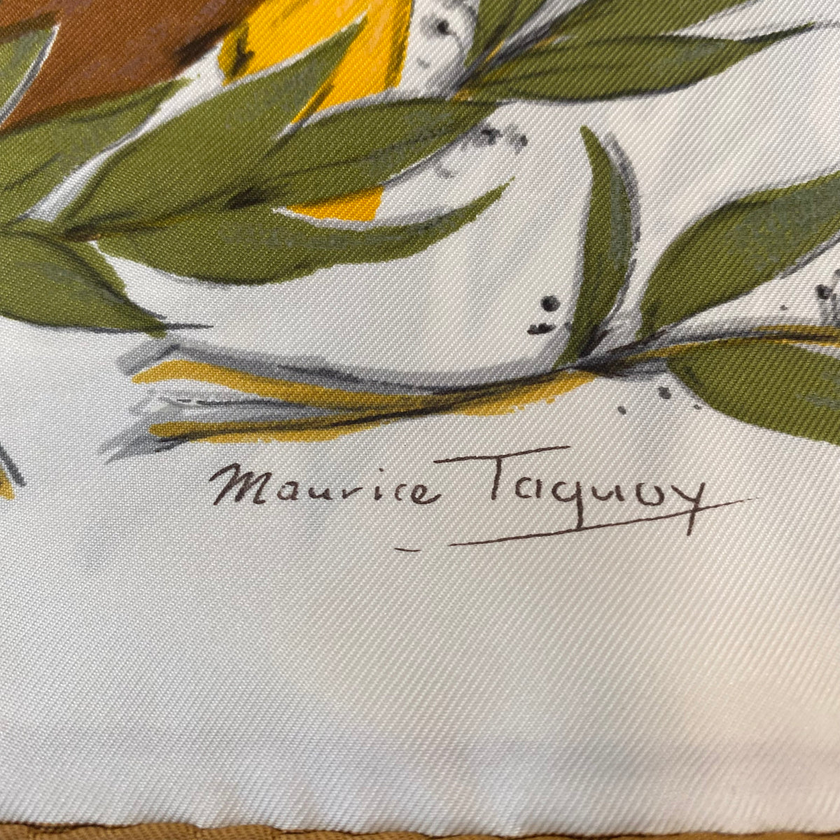 Hermès Champ de Courses À Chantilly Silk Scarf