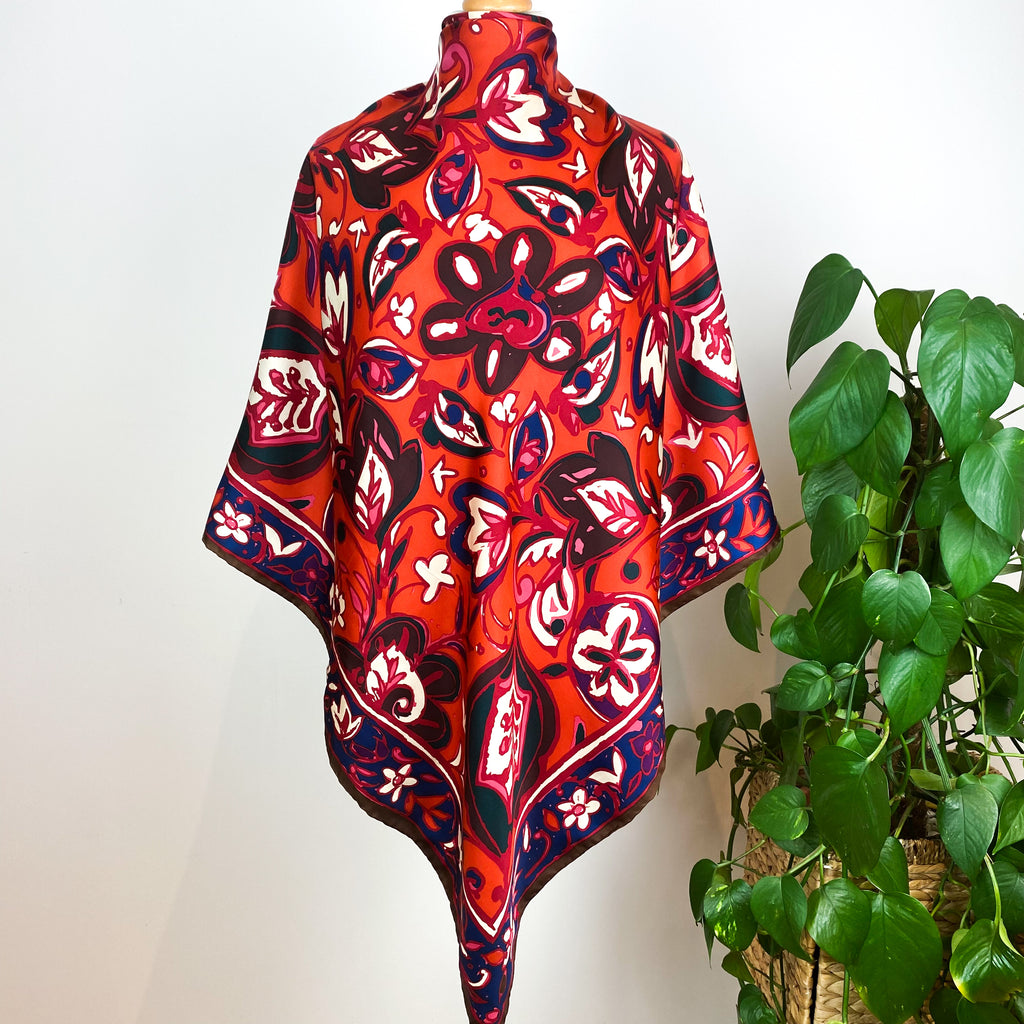 Stunning Richard Allan Silk Scarf