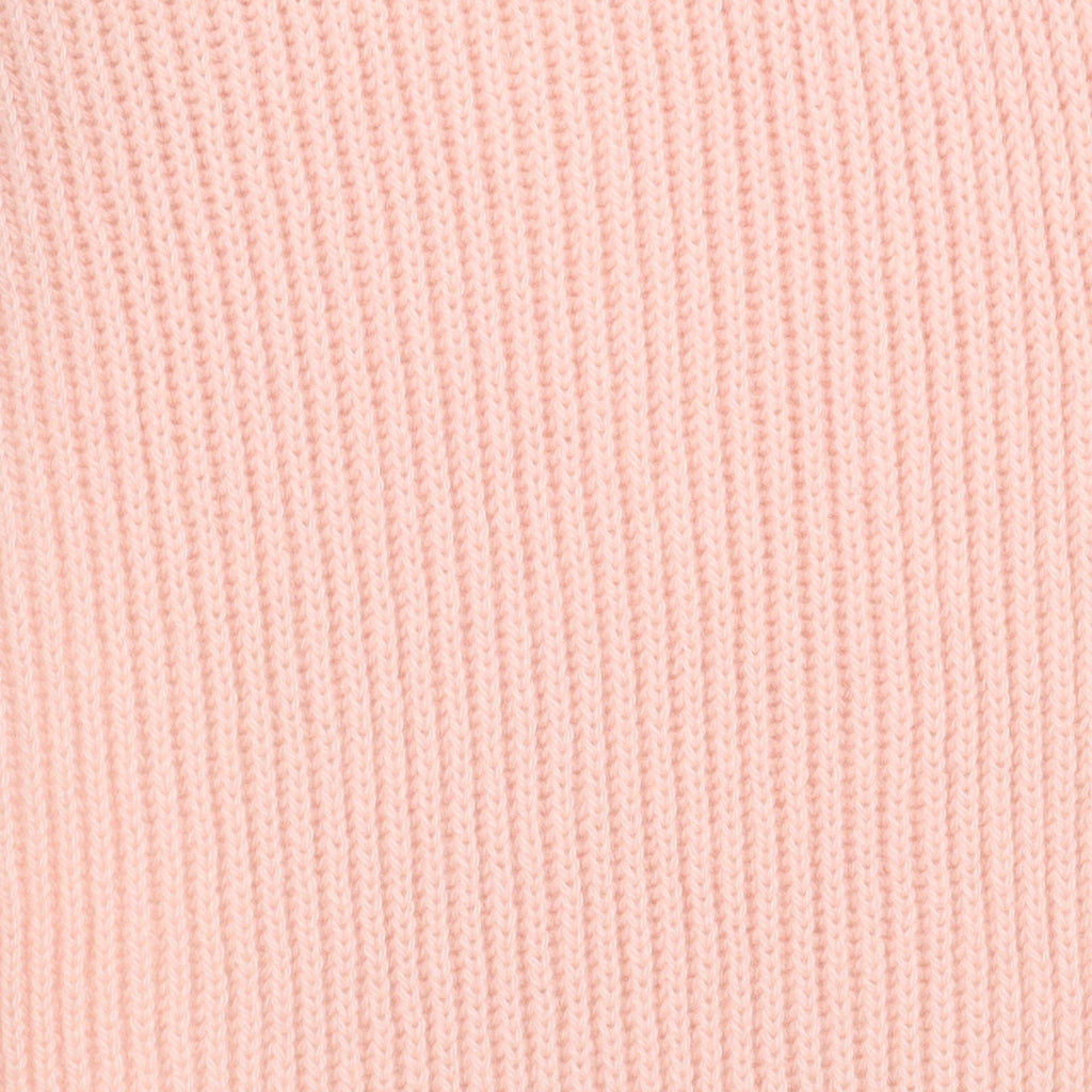 Brand New Scottish Shell Pink Rib Cashmere Scarf