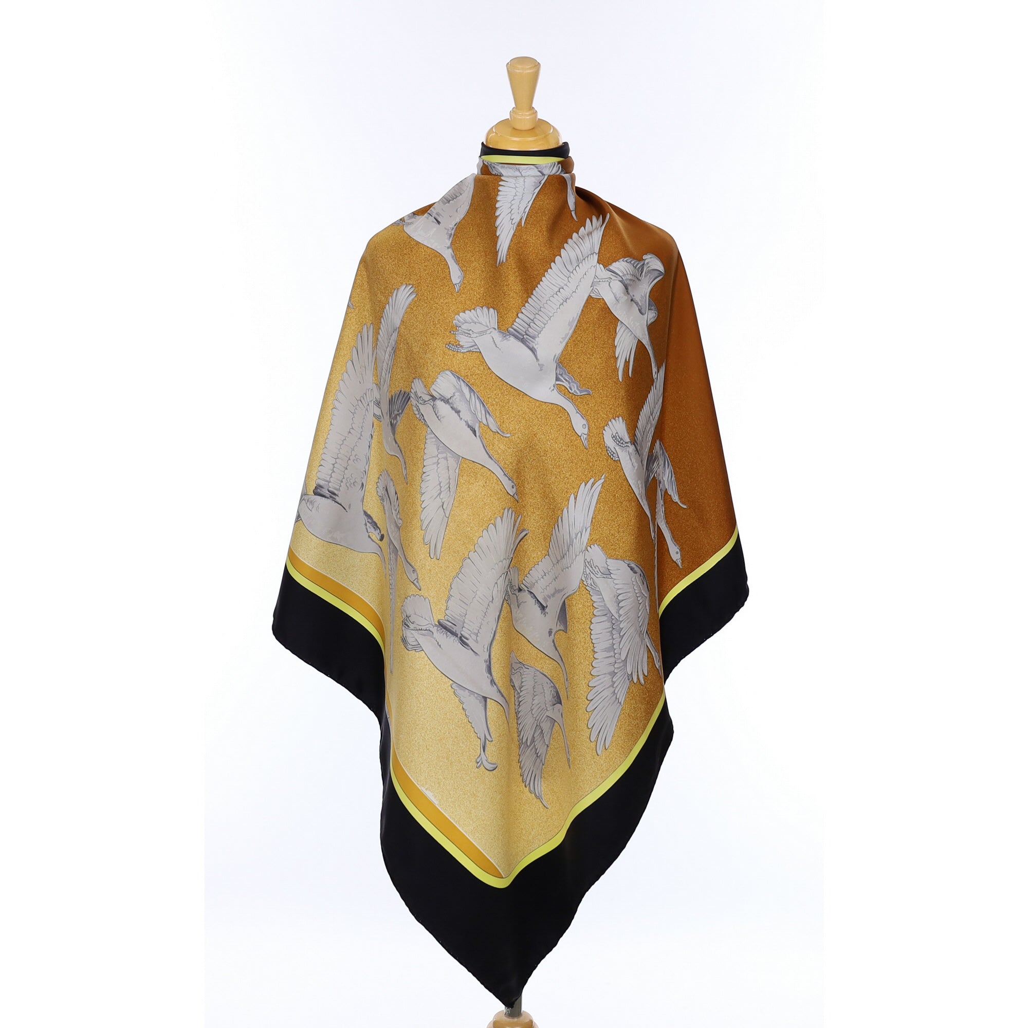 Hermès Oiseaux Migrateurs Silk Scarf