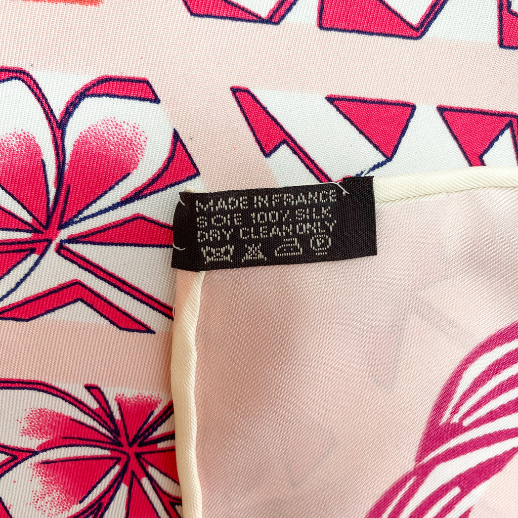 Immaculate Large French Silk Scarf