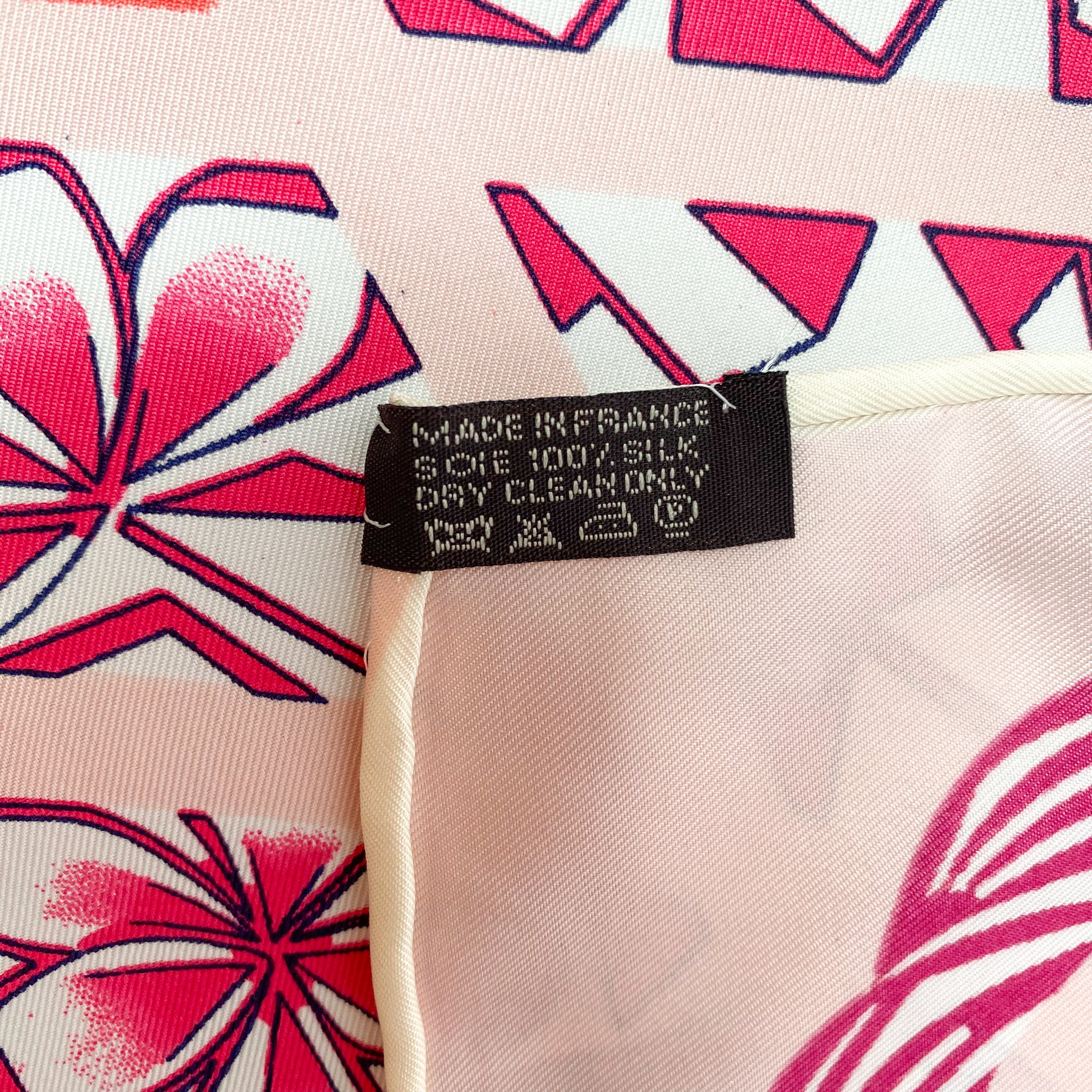 Immaculate Large French Silk Scarf