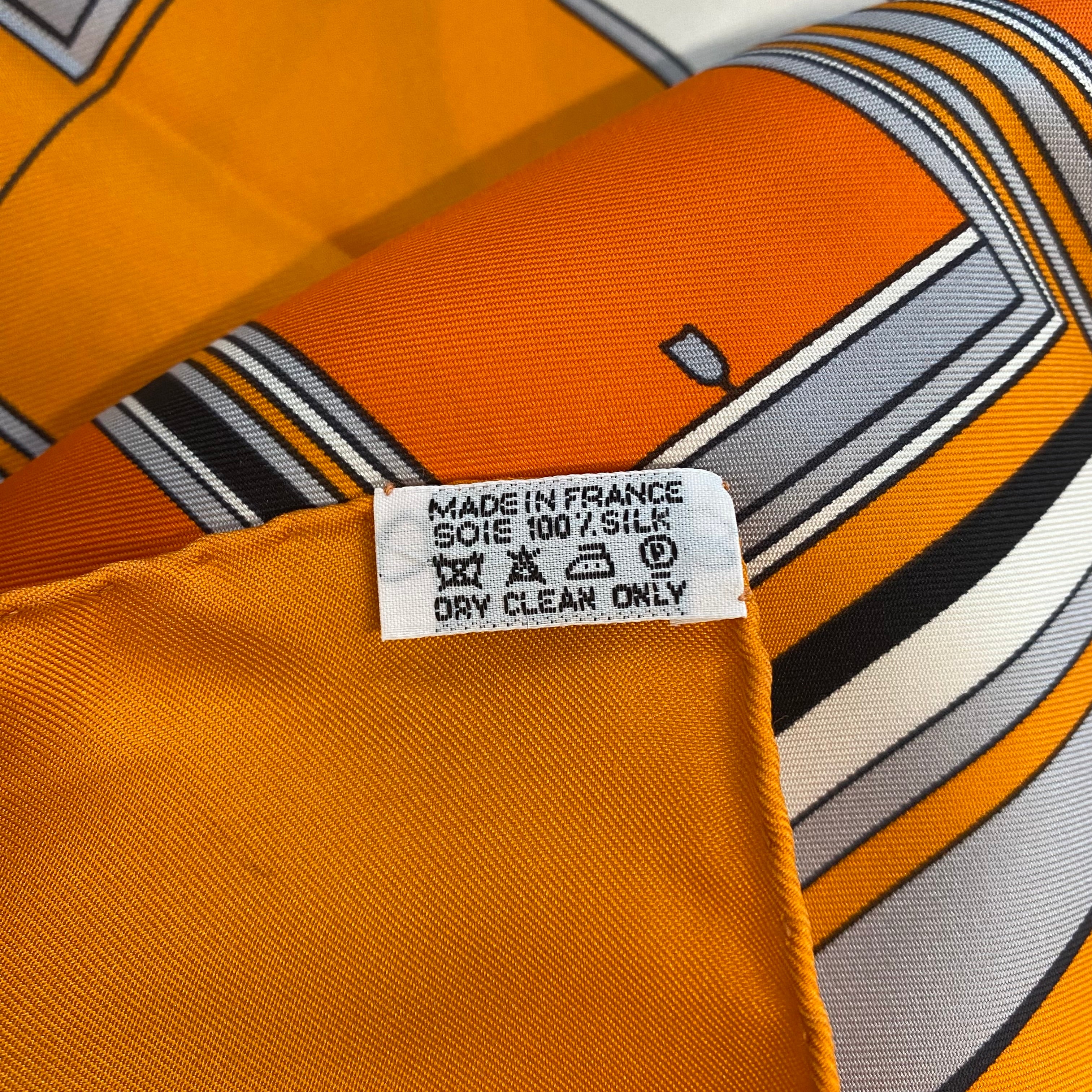 Hermès Les Coupés Silk Scarf