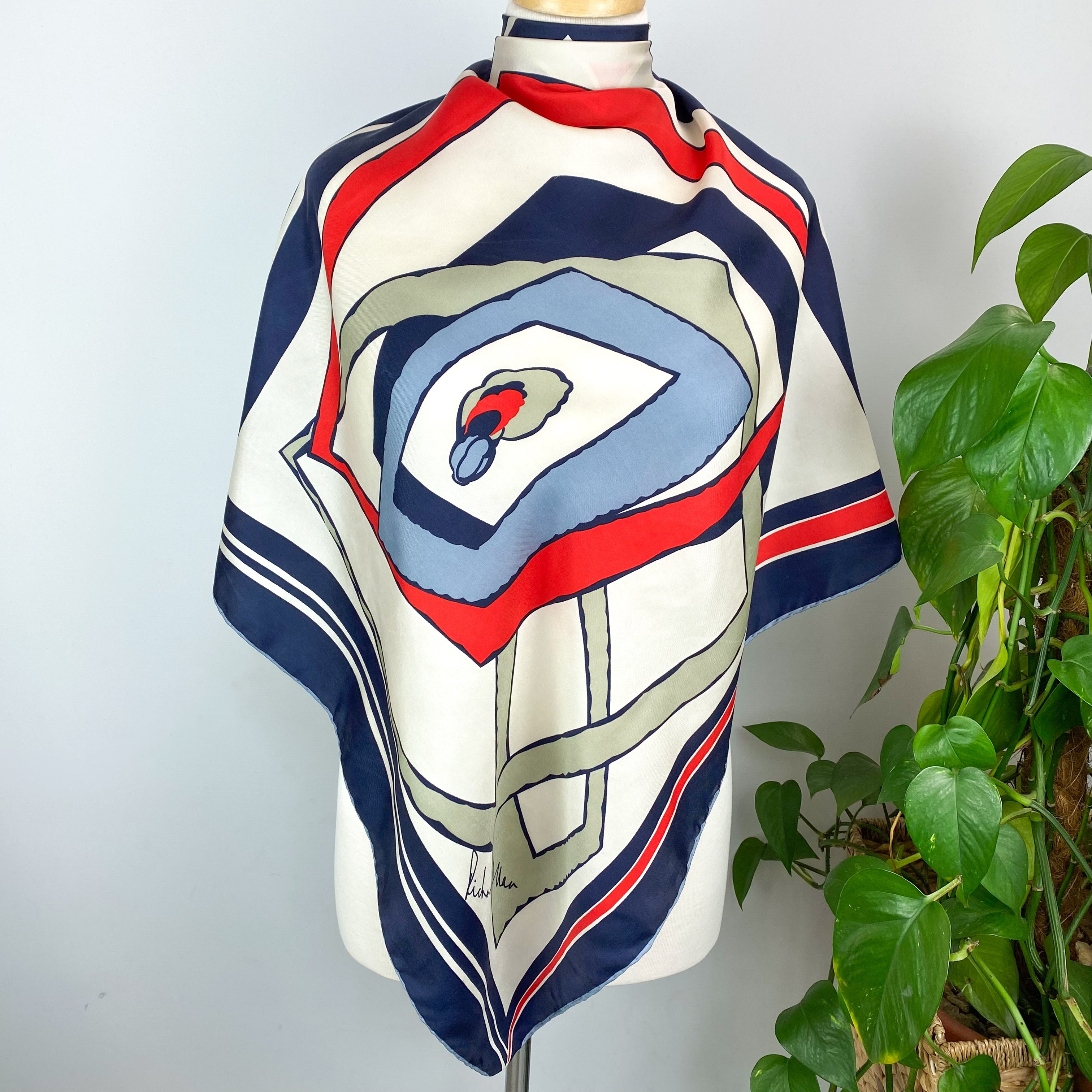 Richard Allan Silk Scarf