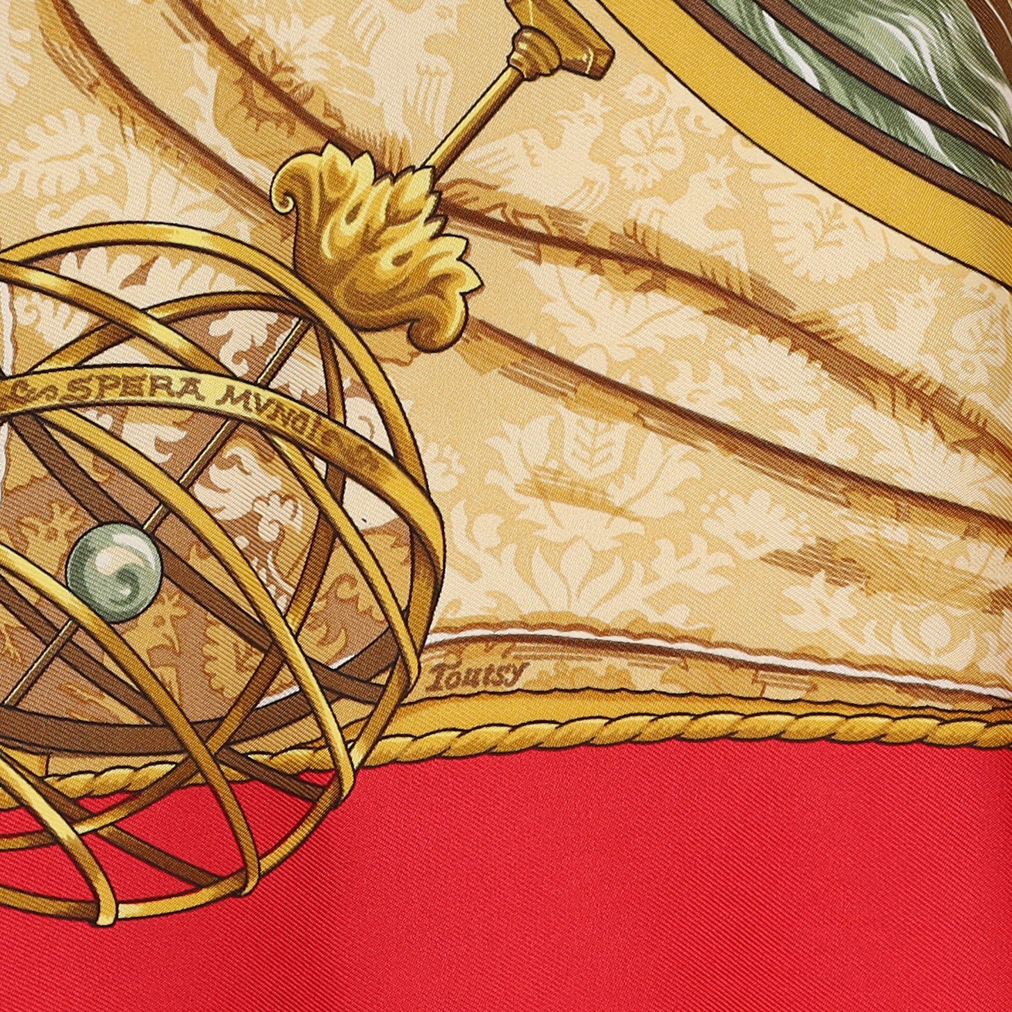 Brand New Boxed Hermès Au-delà Des Cinq Mers Silk Scarf