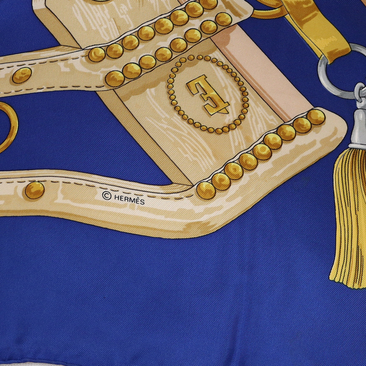Hermès Aux Champs Silk Scarf
