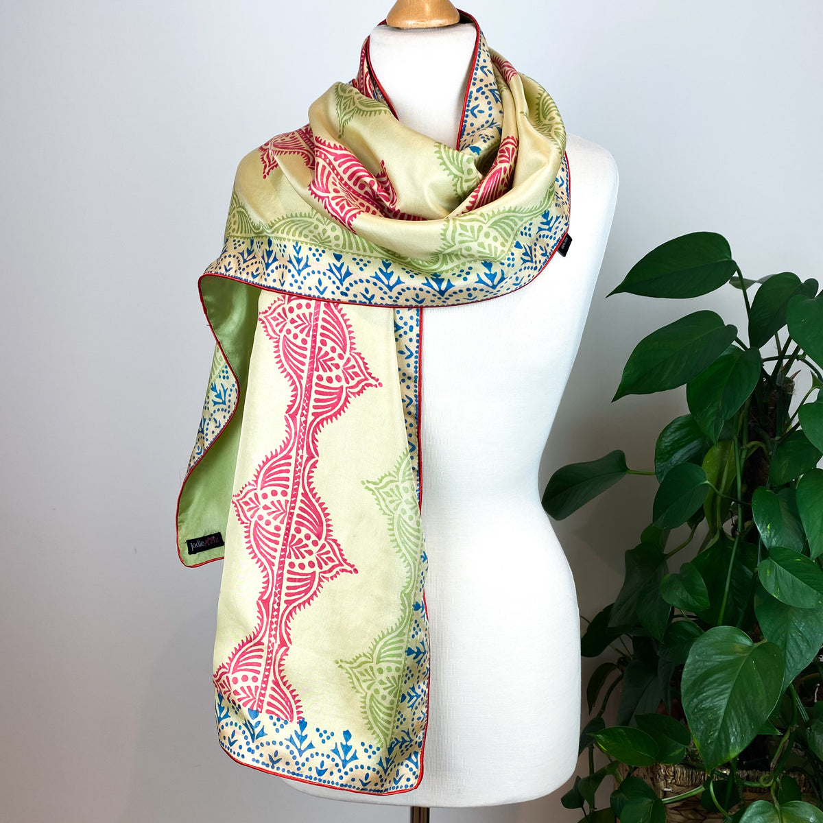 Jodie Aziz Long Silk Scarf