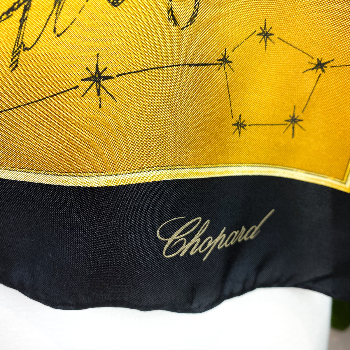 Stunning Chopard Designer Silk Scarf