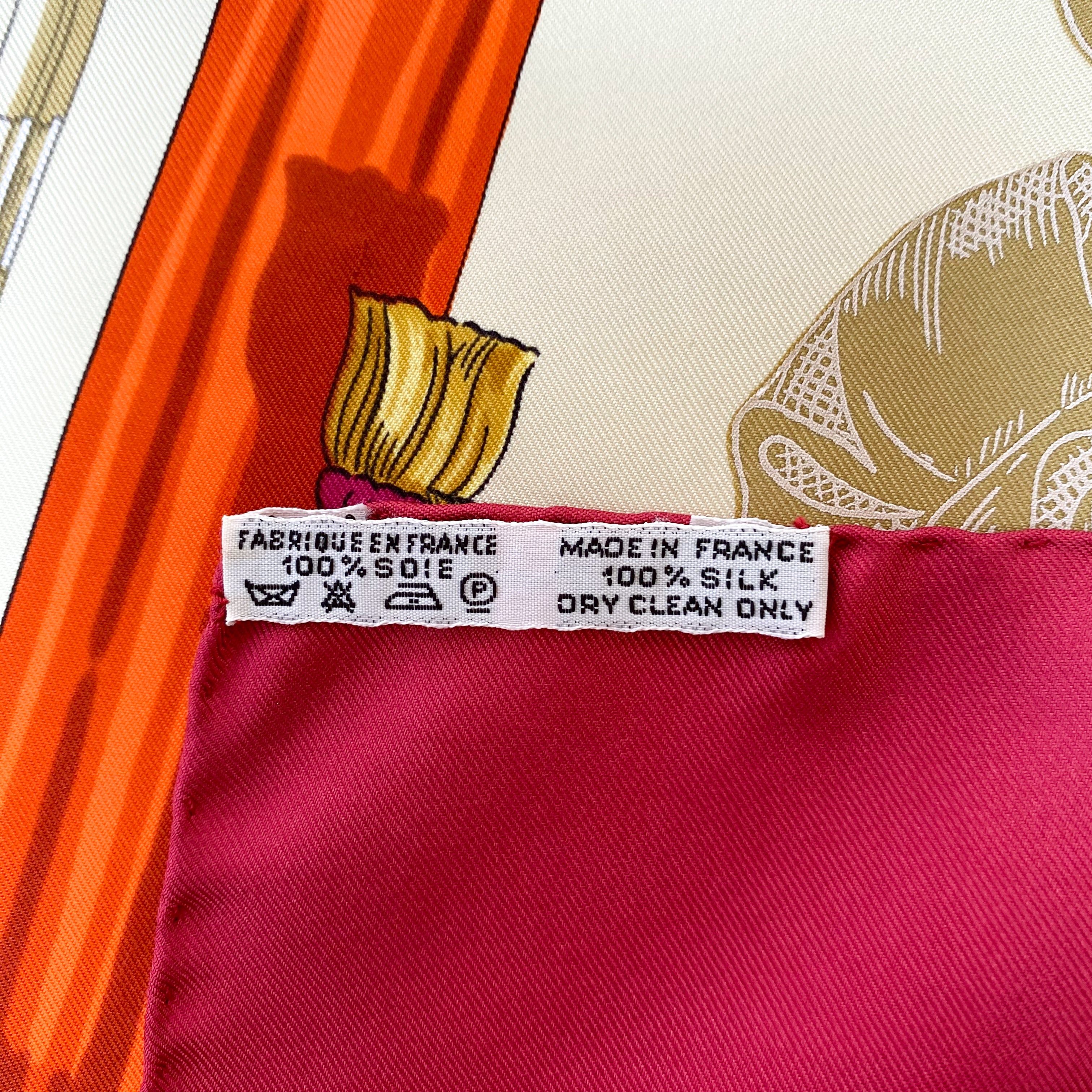 Boxed Immaculate Hermés Hommage a Charles Garnier Silk Scarf