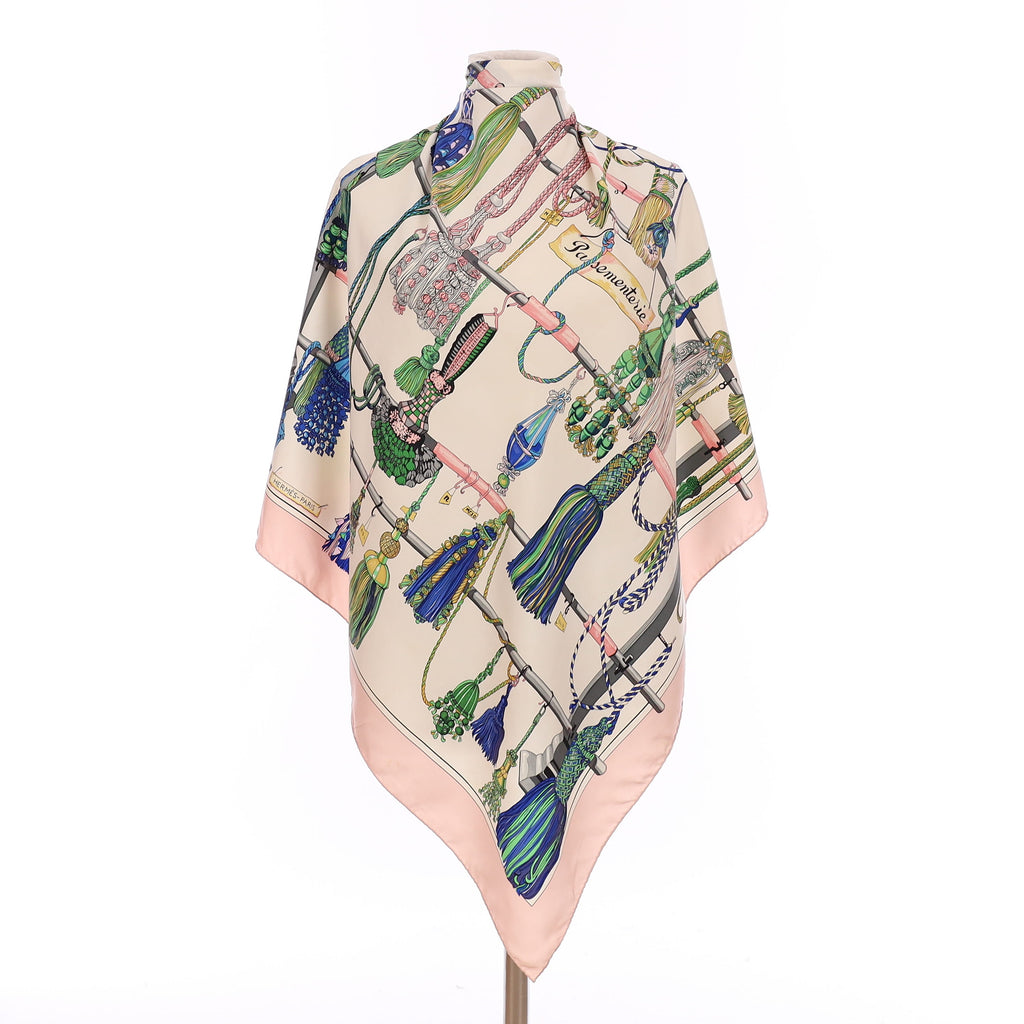 Hermès Passementerie Silk Scarf