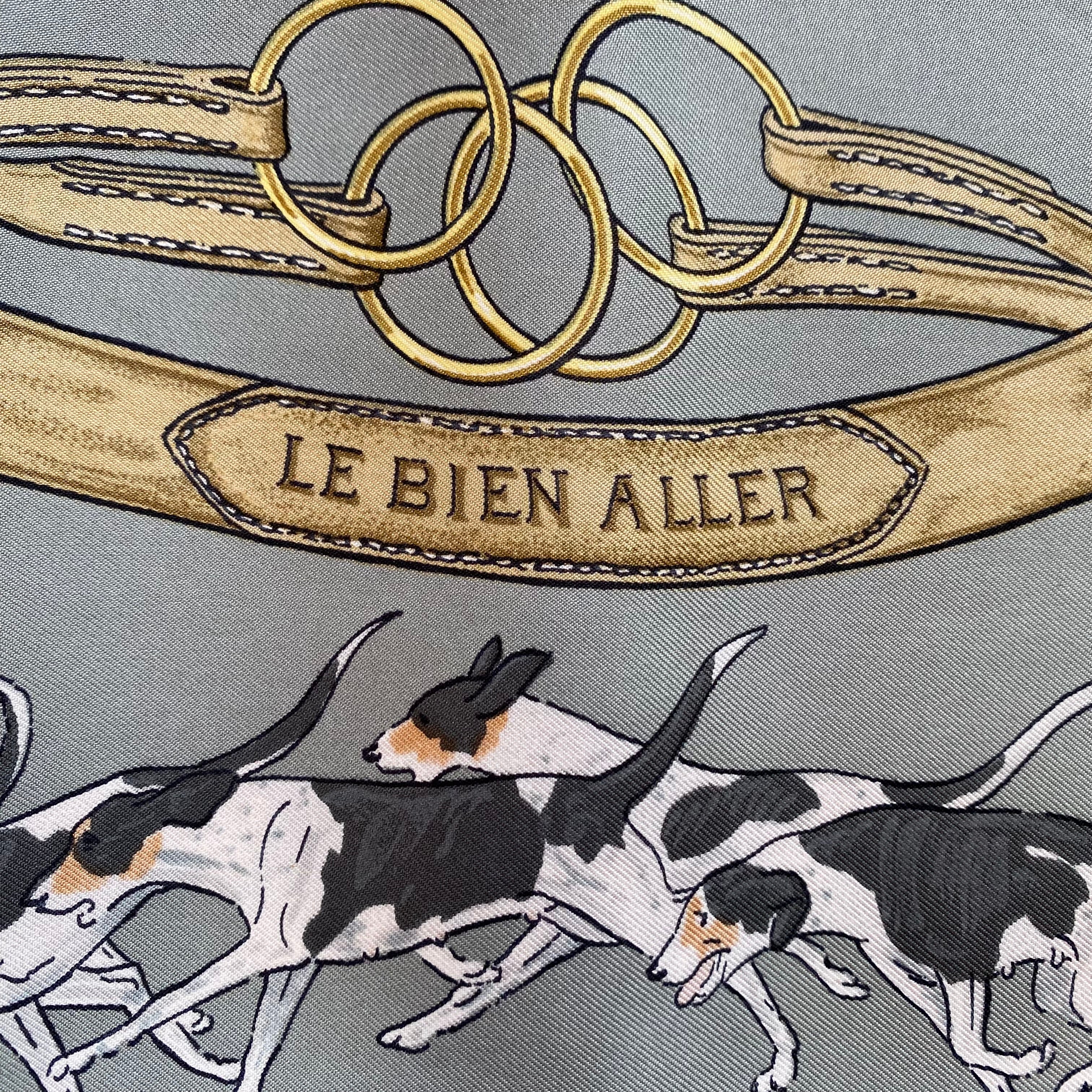 Hermès Le Bien Aller Silk Scarf