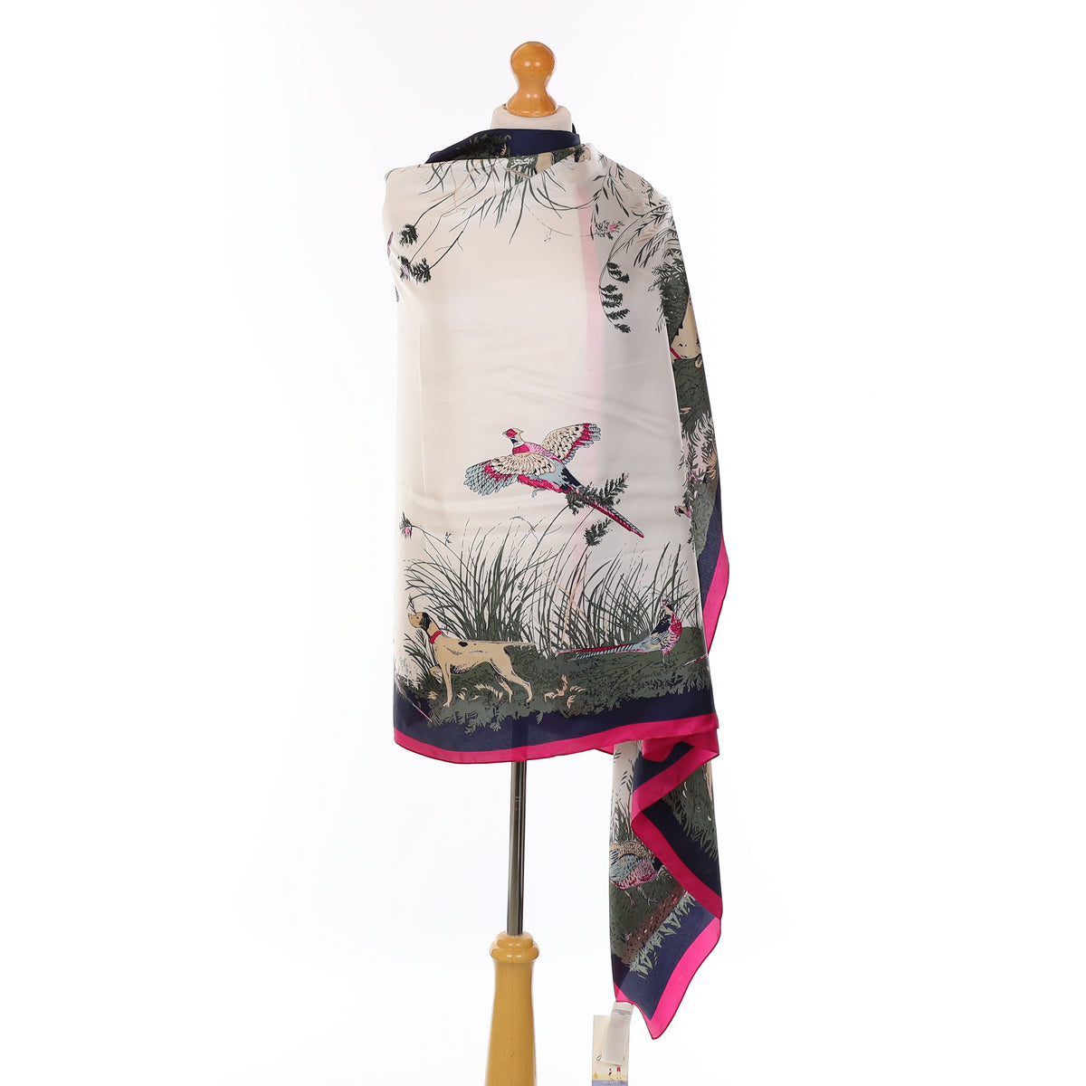 Brand New Joules Country Style Silk Scarf