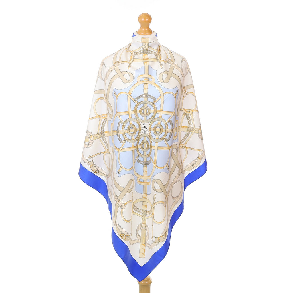 Hermès Eperon d’Or Silk Scarf