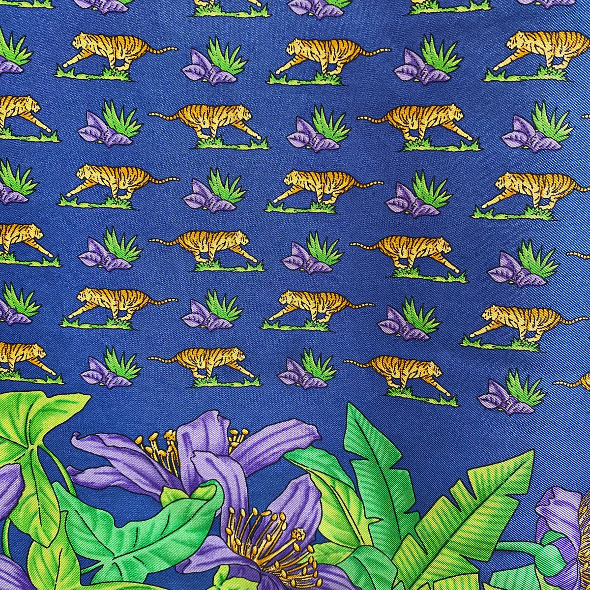 Immaculate Thomas Pink Tiger Silk Scarf