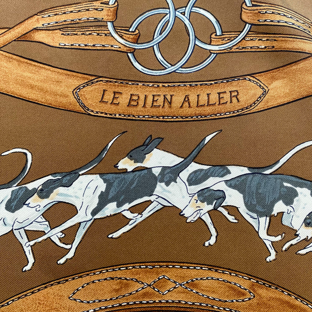 Hermès Le Bien Aller Silk Scarf