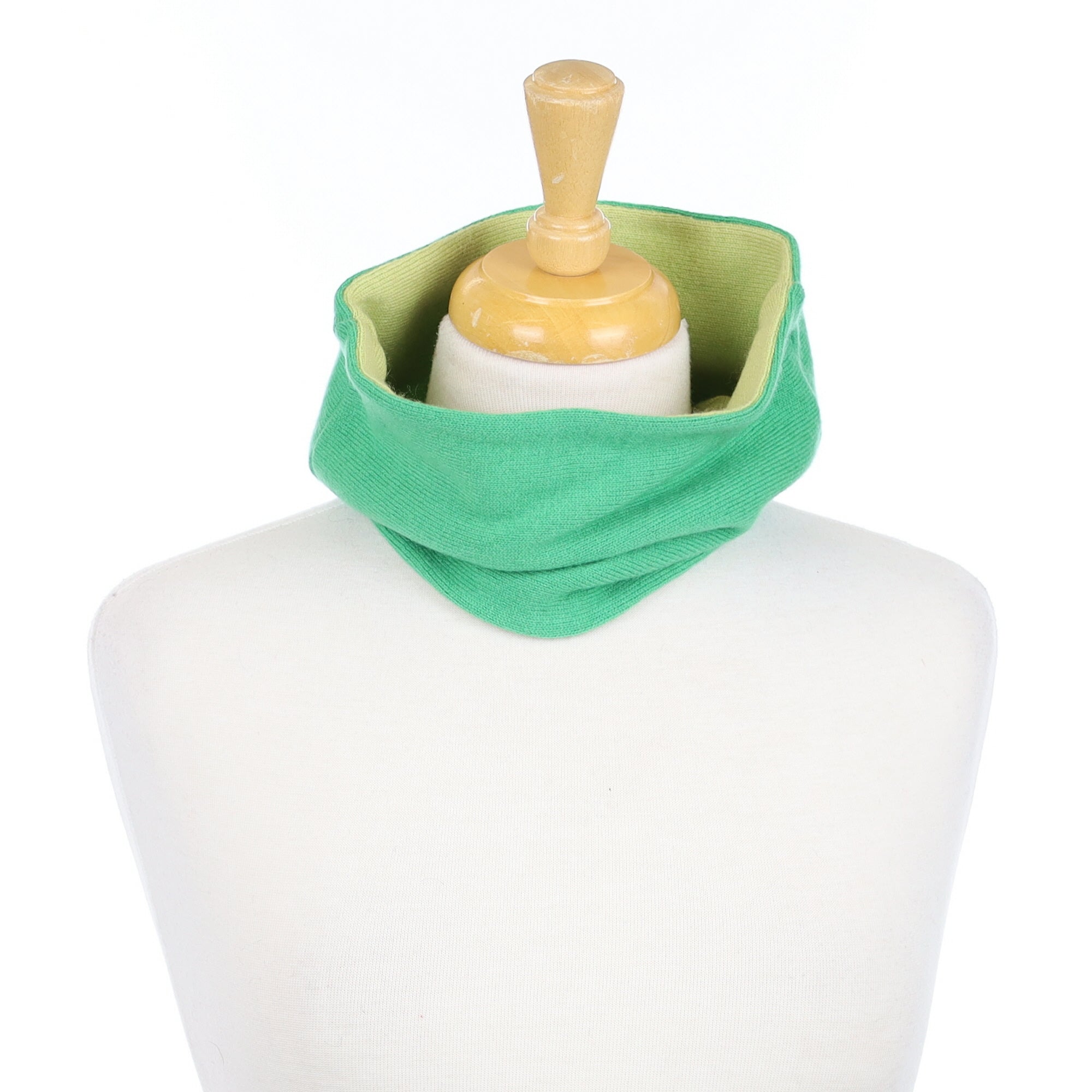 Bright Green and Lime Neck Warmer