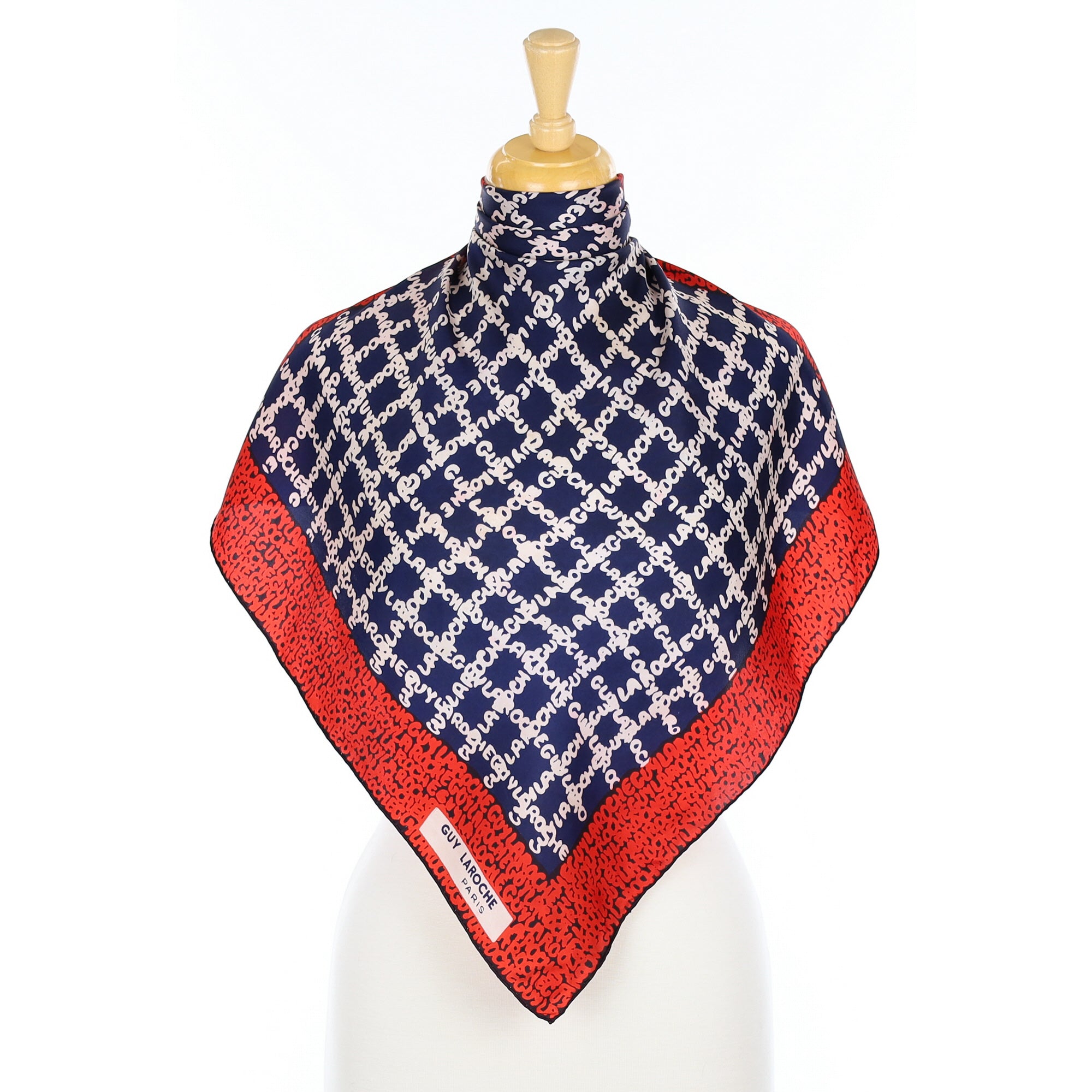 Guy Laroche Vintage Silk Scarf