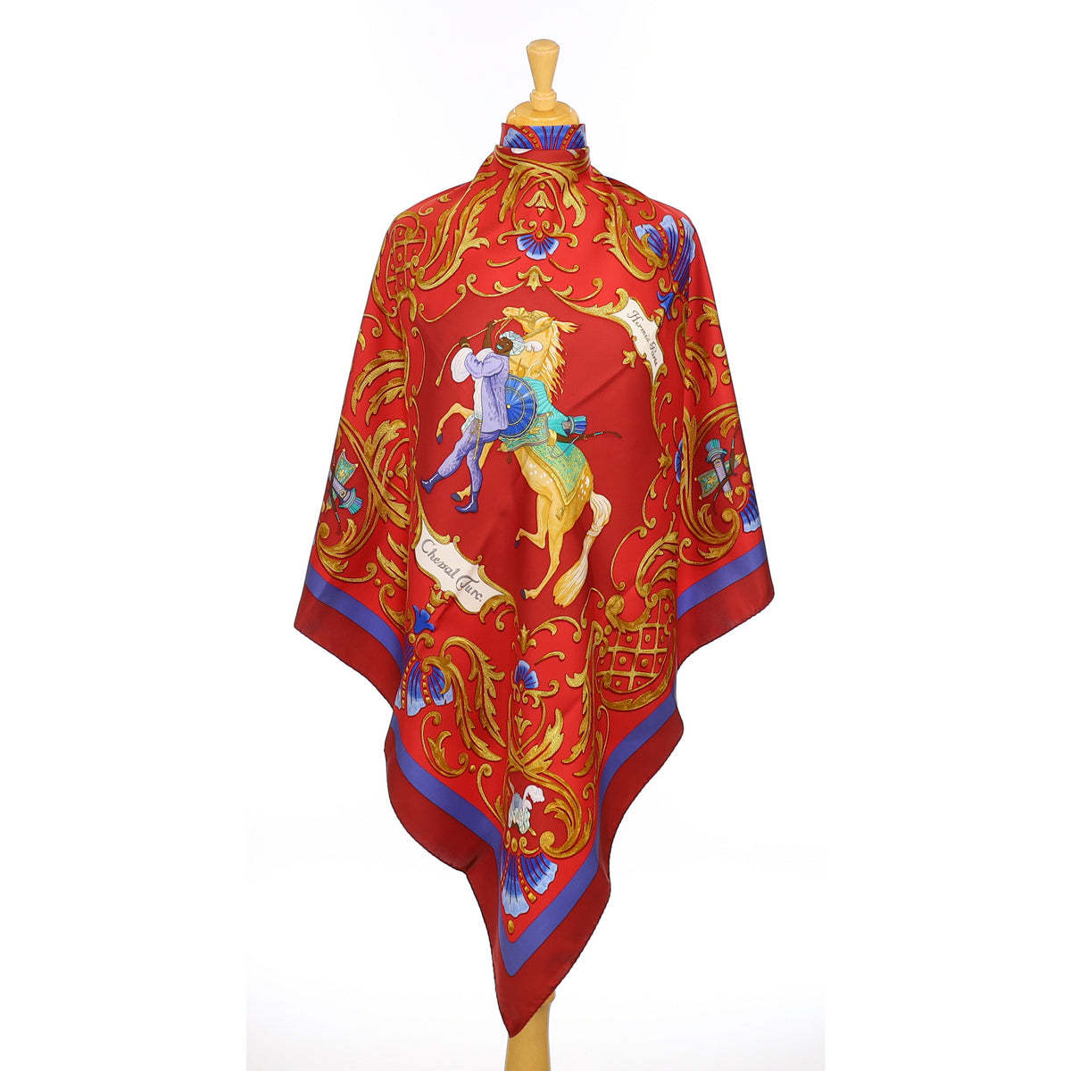Hermès Cheval Turc Silk Scarf